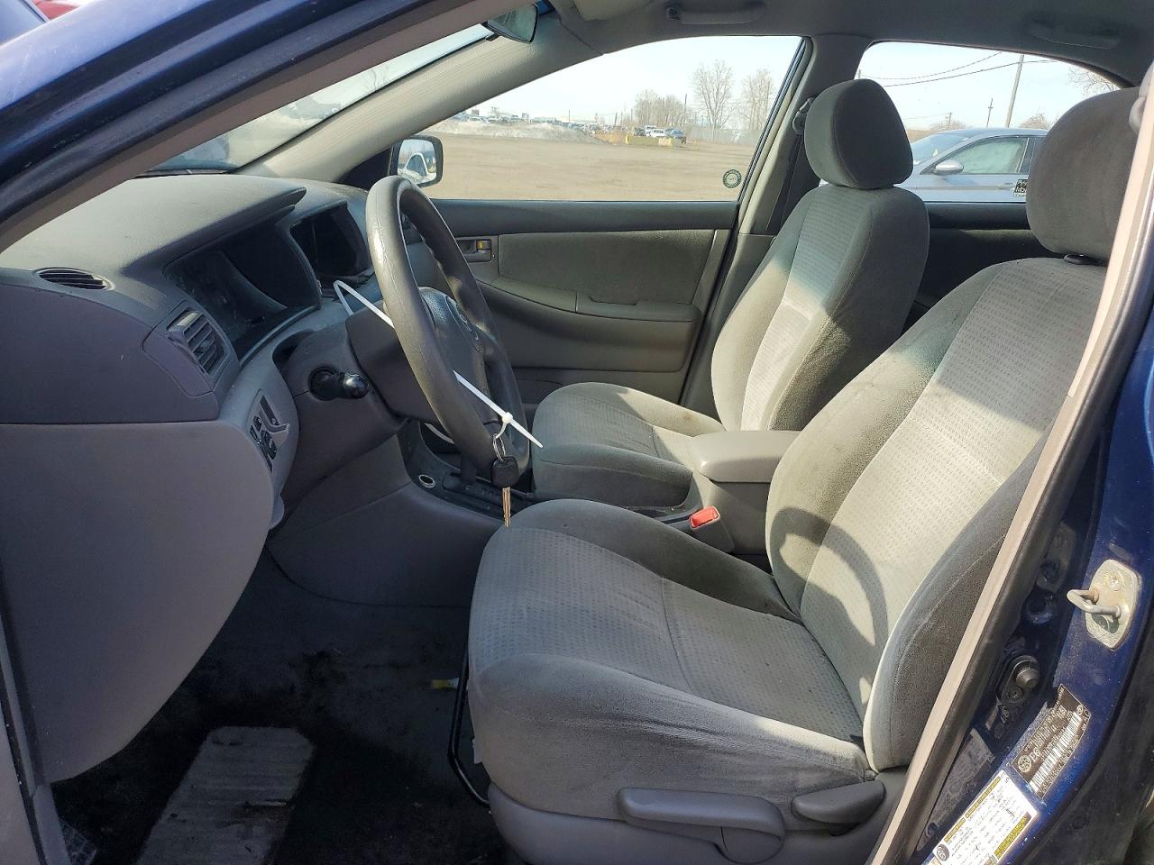 2008 Toyota Corolla Ce Blue vin: 2T1BR32EX8C899461