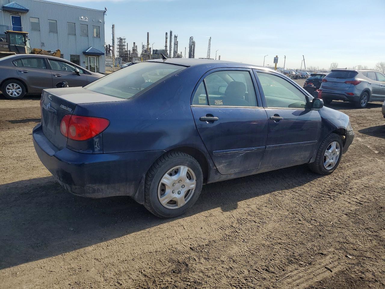 2008 Toyota Corolla Ce Blue vin: 2T1BR32EX8C899461