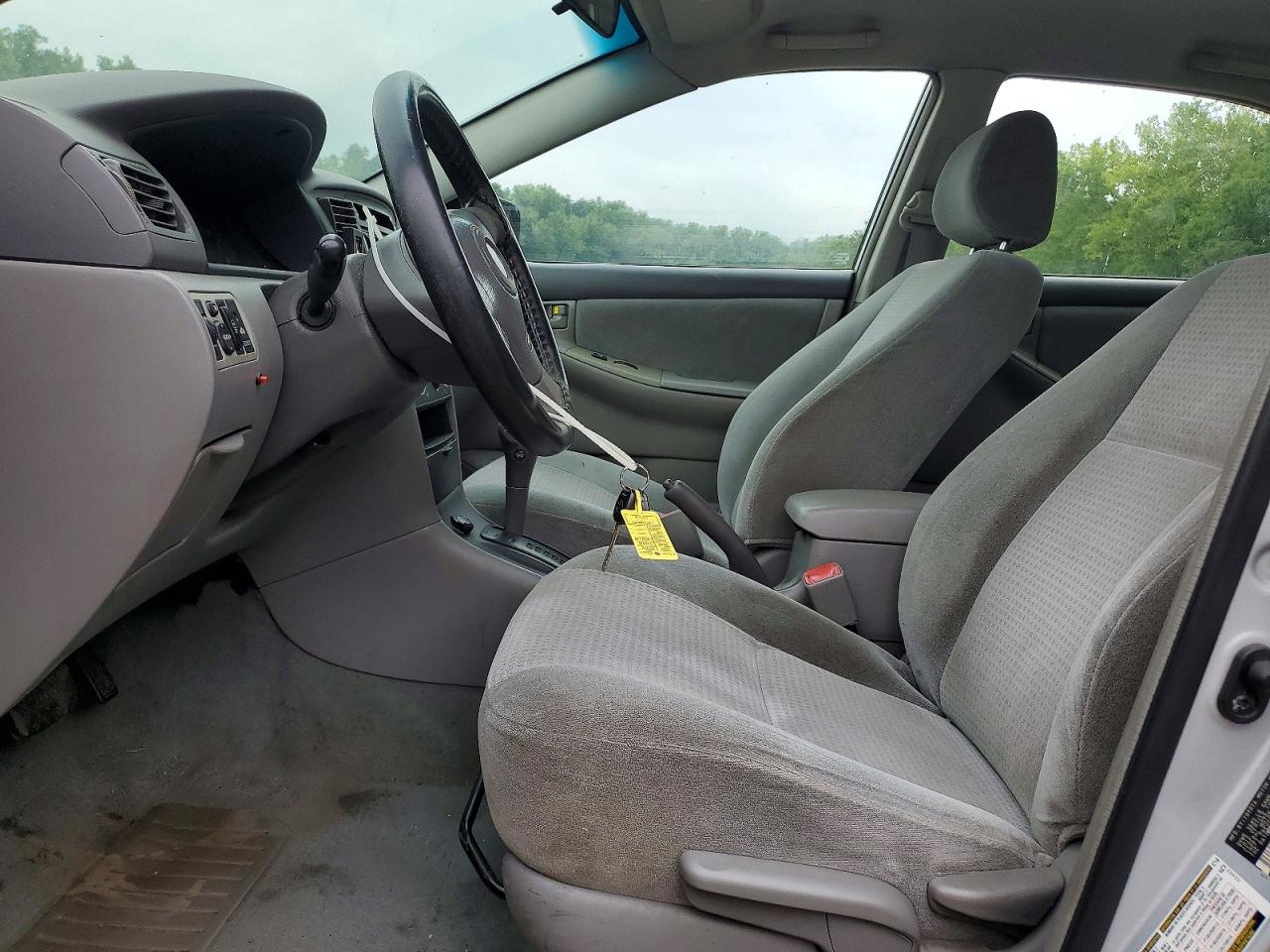 2008 Toyota Corolla Ce Silver vin: 2T1BR32EX8C904044