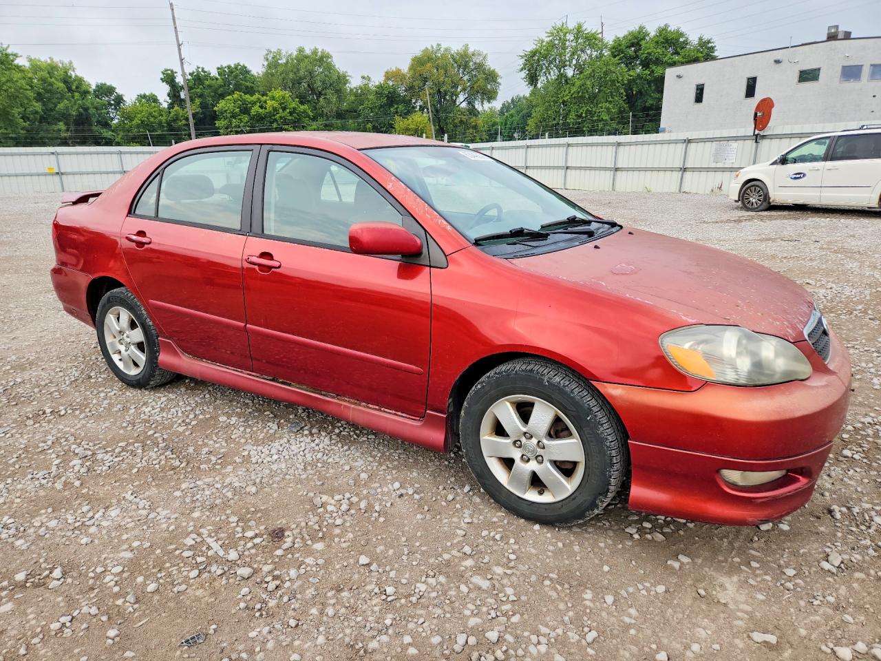 2008 Toyota Corolla S Orange vin: 2T1BR32EX8C905503