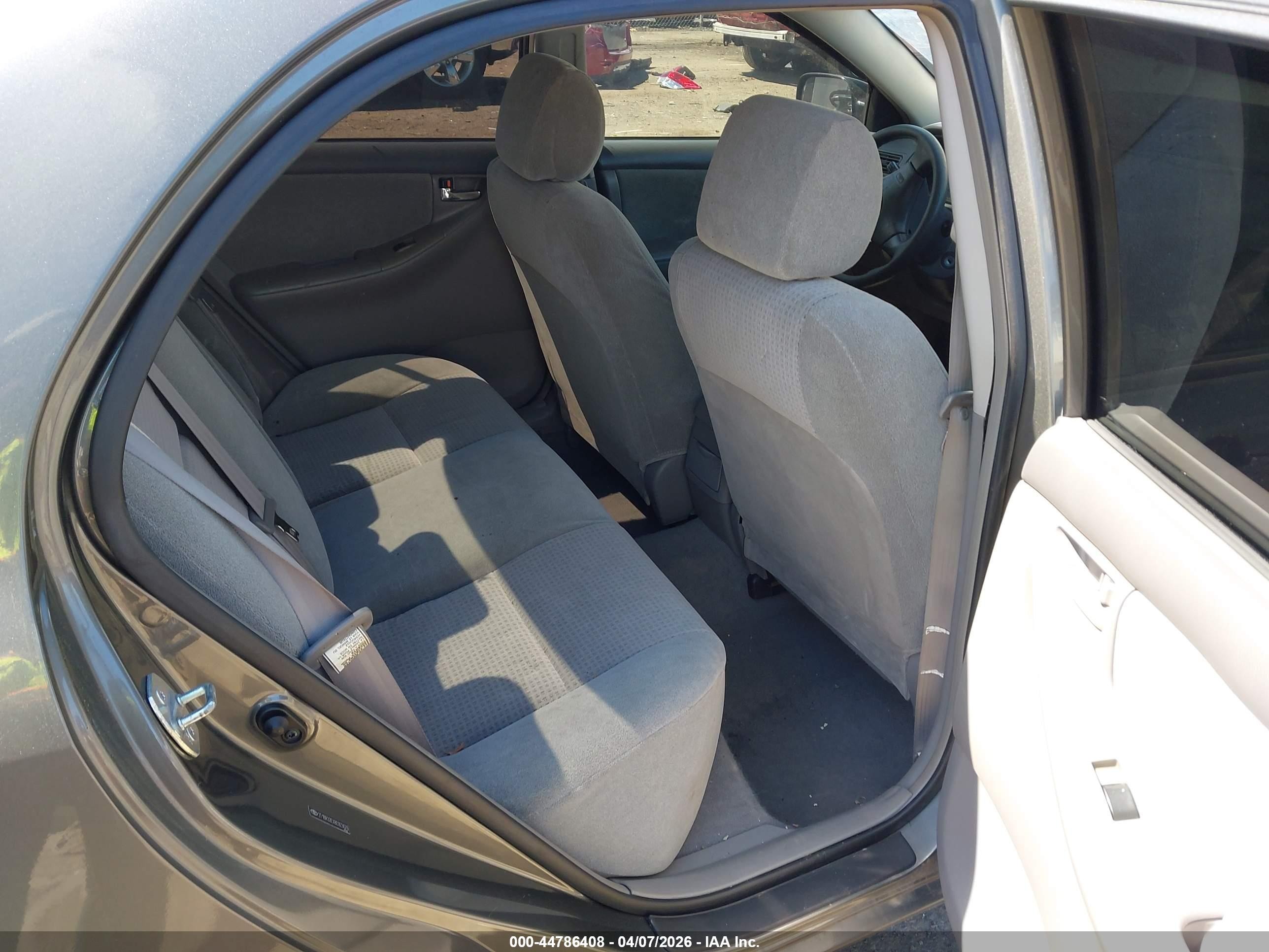 2008 Toyota Corolla Ce Gray vin: 2T1BR32EX8C923676