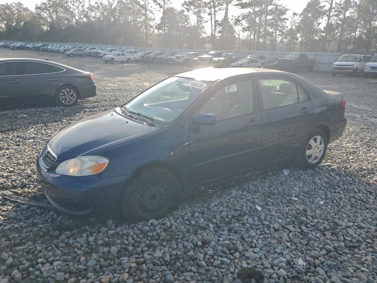 2008 Toyota Corolla Ce Blue vin: 2T1BR32EX8C924858