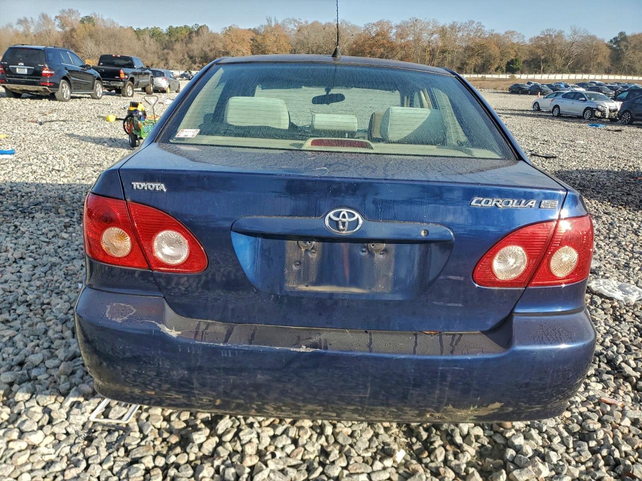 2008 Toyota Corolla Ce Blue vin: 2T1BR32EX8C924858