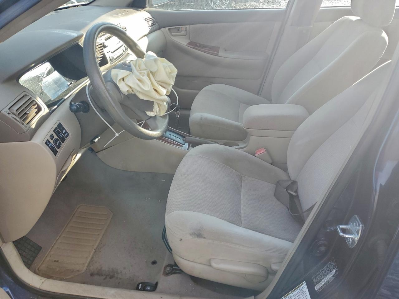 2008 Toyota Corolla Ce Blue vin: 2T1BR32EX8C924858