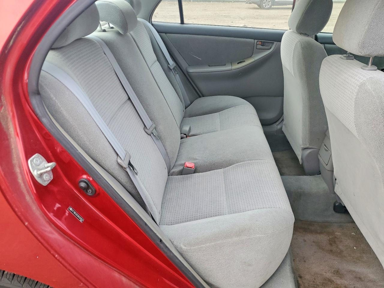 2008 Toyota Corolla Red vin: 2T1BR32EX8C929557