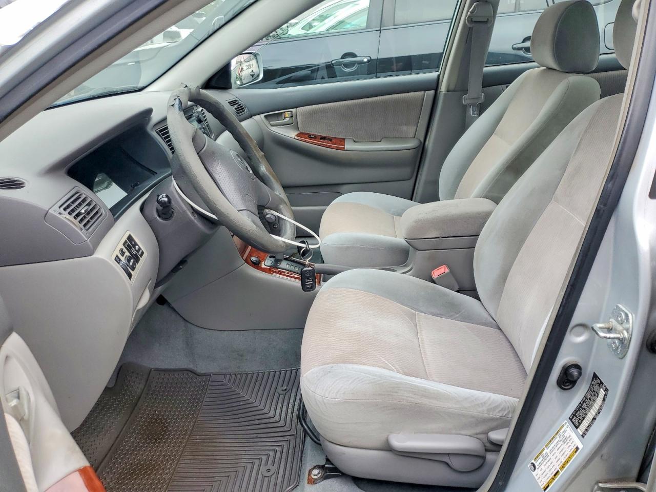 2008 Toyota Corolla Le Silver vin: 2T1BR32EX8C935990