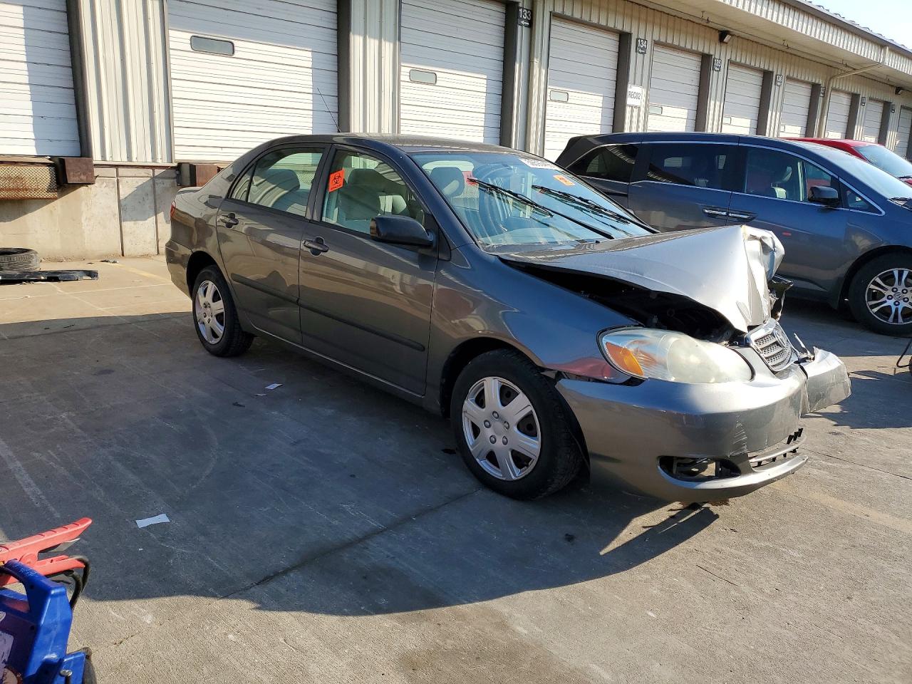 2008 Toyota Corolla Ce Серый vin: 2T1BR32EX8C939120
