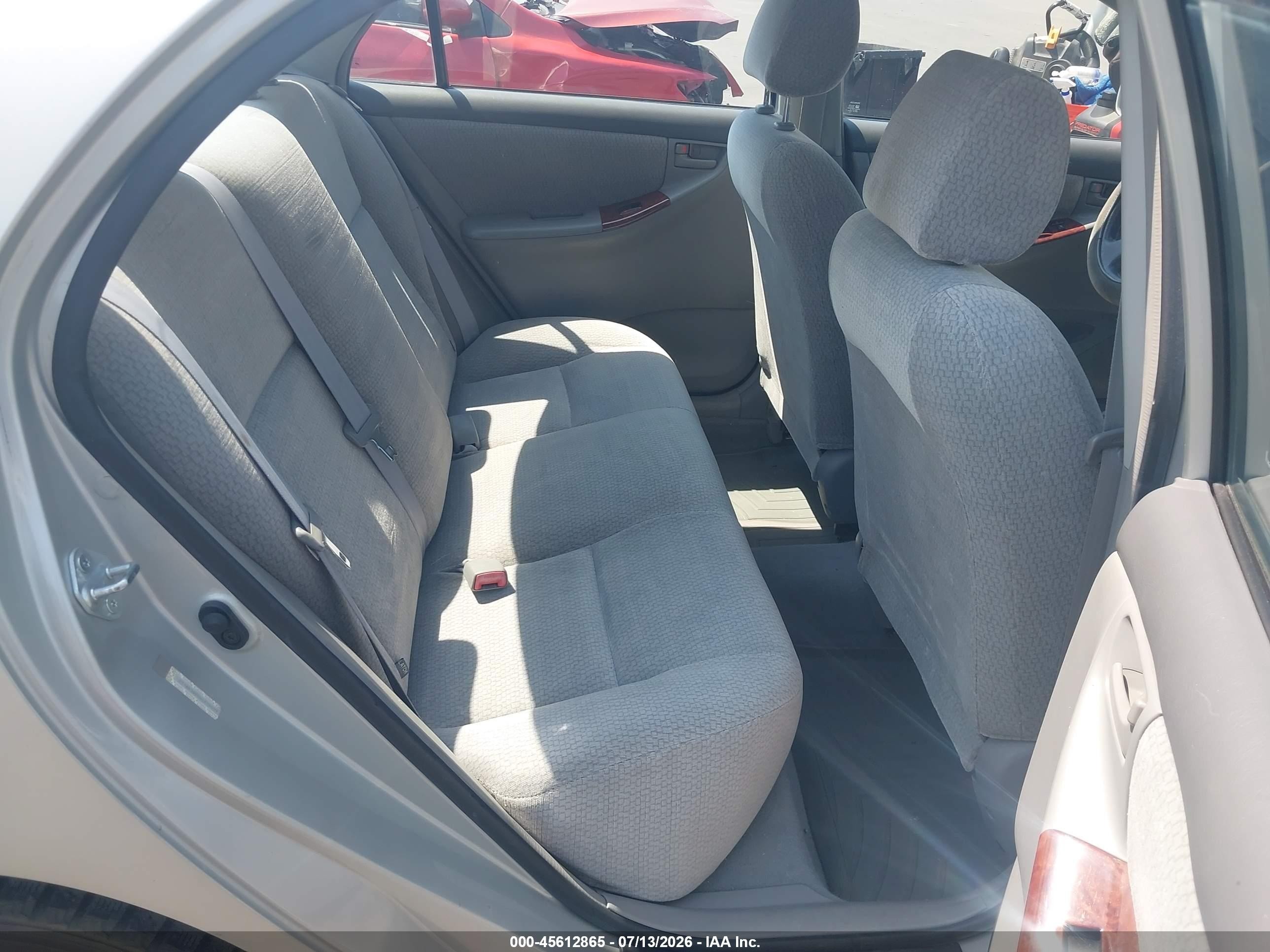 2004 Toyota Corolla Le Turquoise vin: 2T1BR38E04C214059