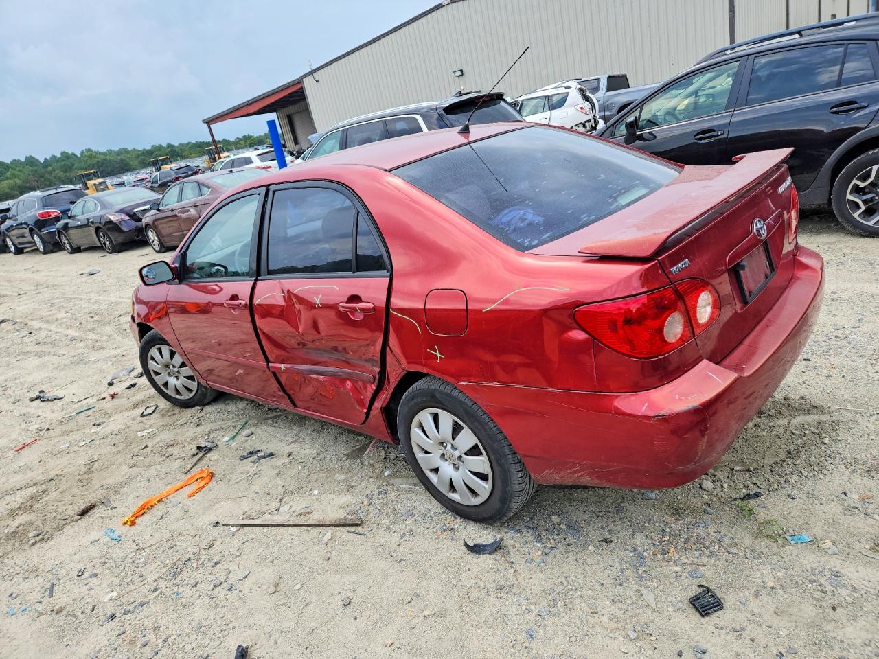 2004 Toyota Corolla Le Red vin: 2T1BR38E04C262743