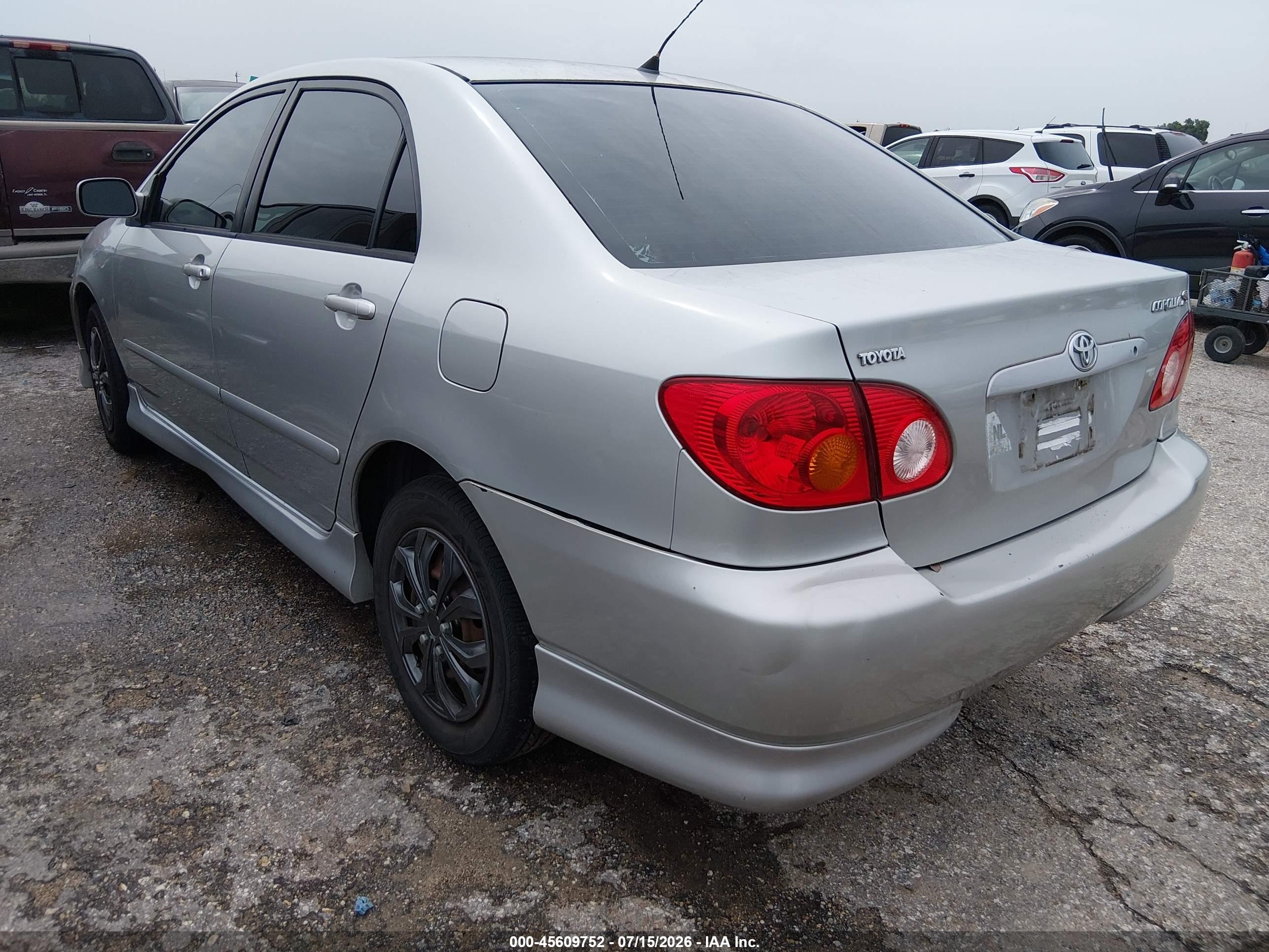 2004 Toyota Corolla S Серебряный vin: 2T1BR38E04C282457