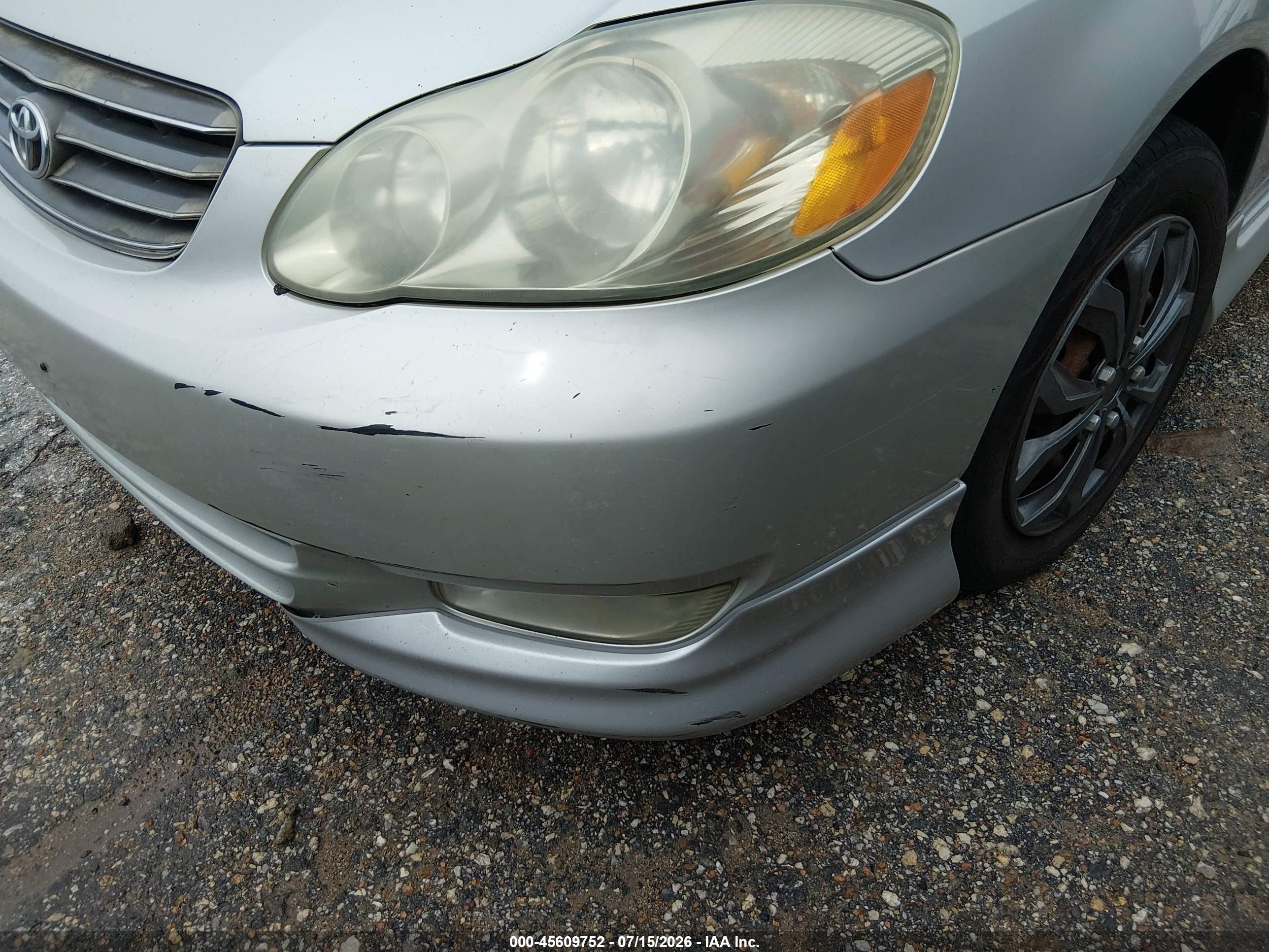 2004 Toyota Corolla S Серебряный vin: 2T1BR38E04C282457