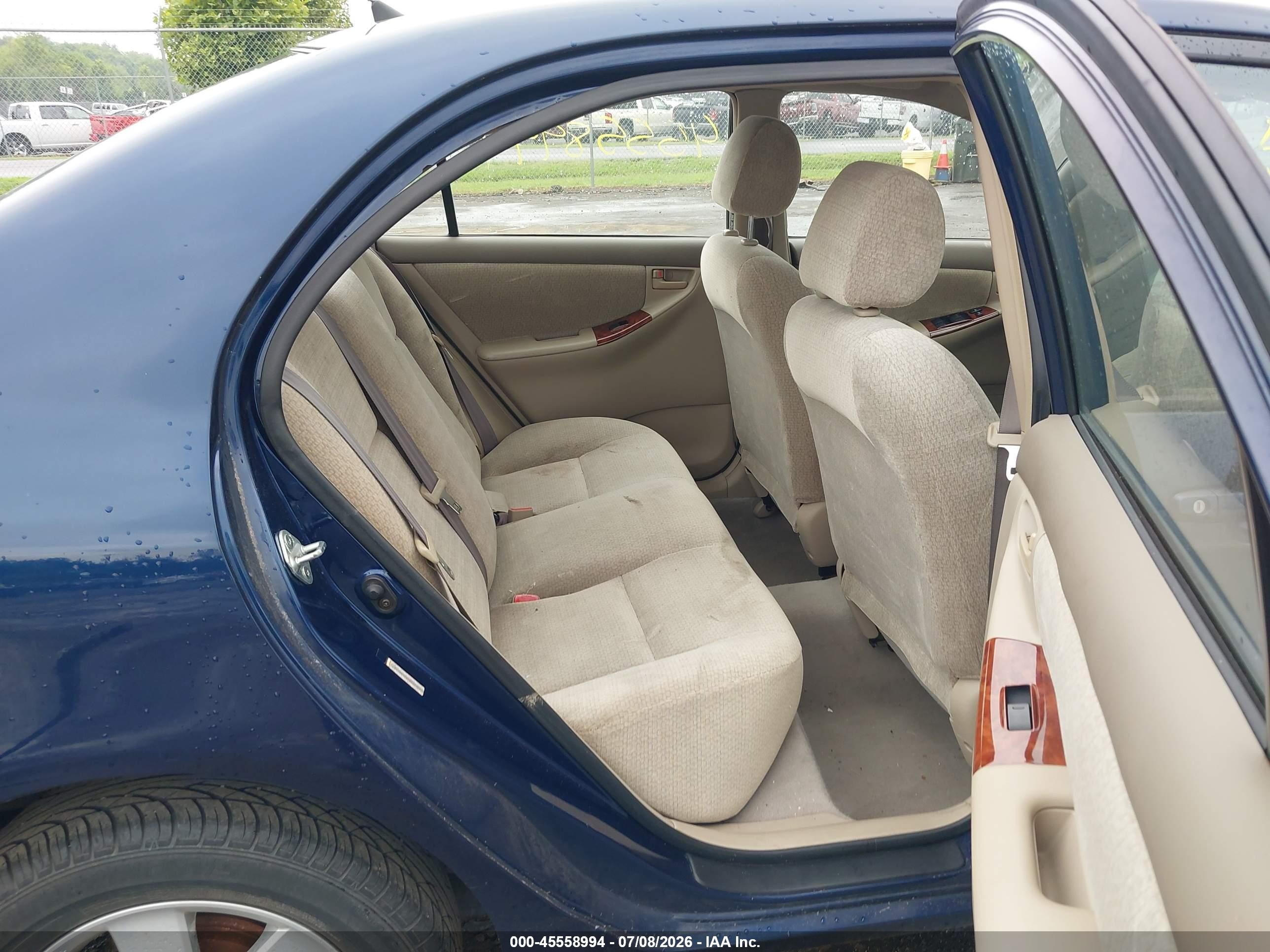 2004 Toyota Corolla Le Blue vin: 2T1BR38E14C221845