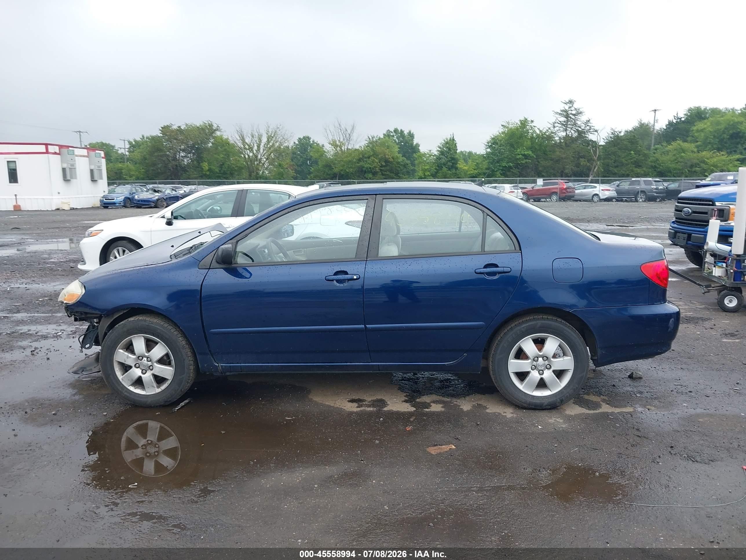 2004 Toyota Corolla Le Blue vin: 2T1BR38E14C221845