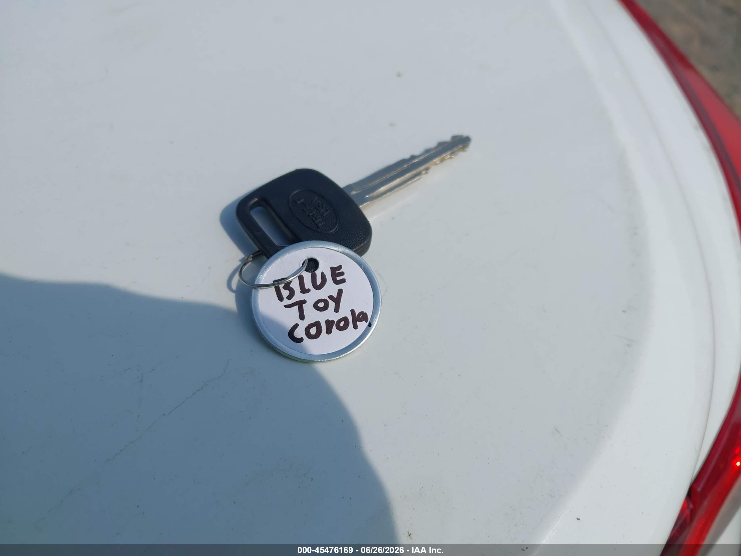 2004 Toyota Corolla Le Синий vin: 2T1BR38E14C313778