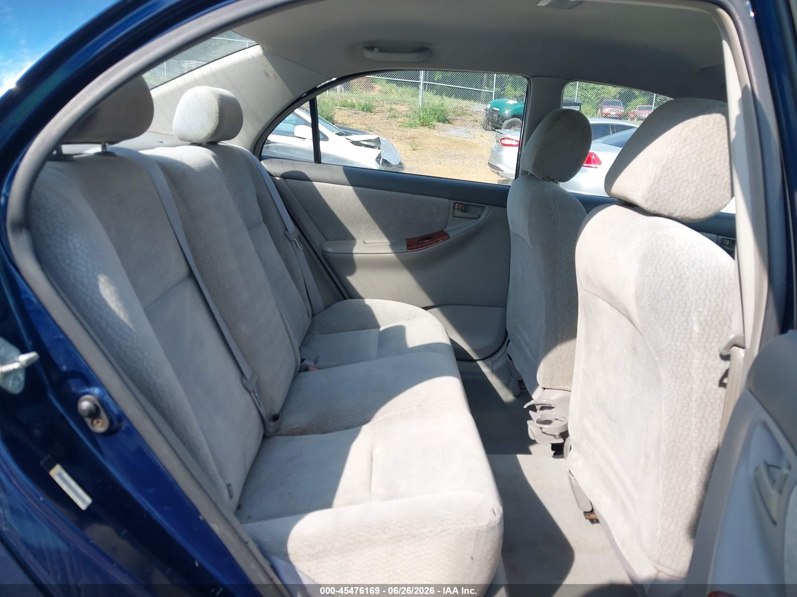 2004 Toyota Corolla Le Синий vin: 2T1BR38E14C313778