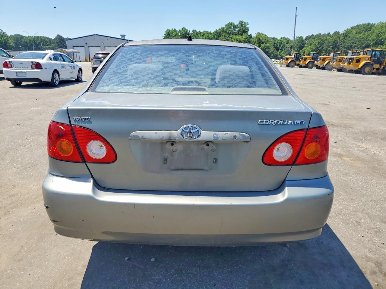 2004 Toyota Corolla Le Green vin: 2T1BR38E34C302779