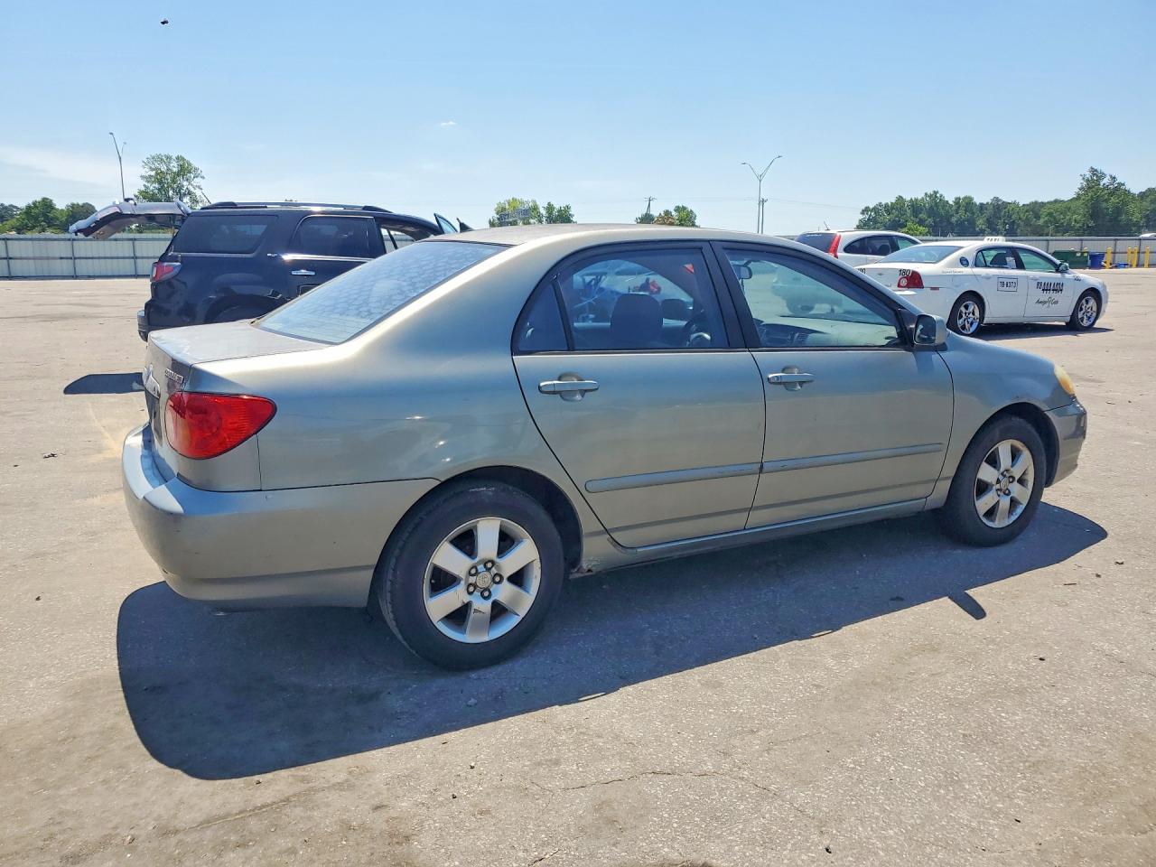 2004 Toyota Corolla Le Green vin: 2T1BR38E34C302779