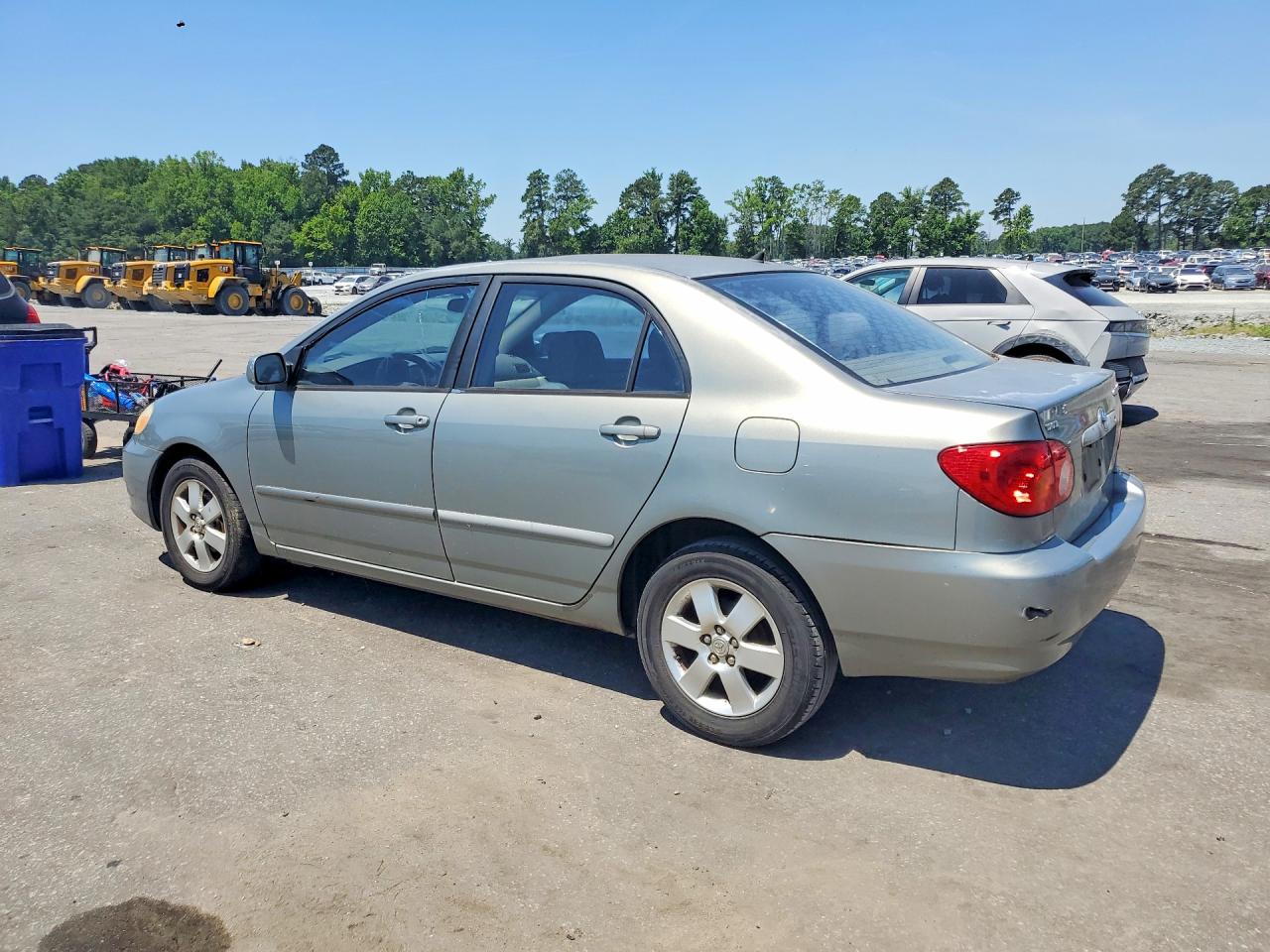 2004 Toyota Corolla Le Green vin: 2T1BR38E34C302779