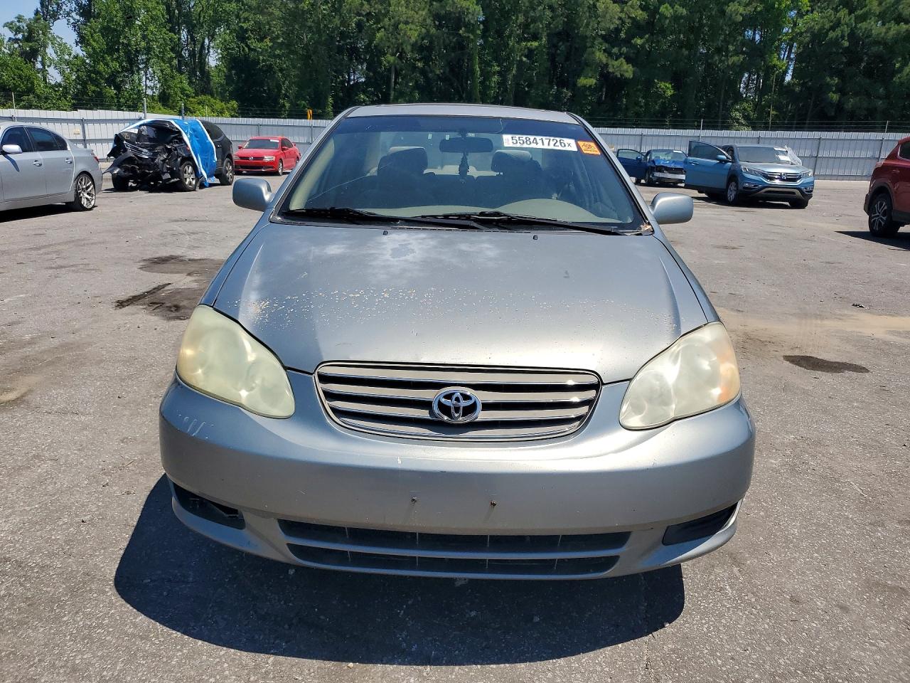 2004 Toyota Corolla Le Green vin: 2T1BR38E34C302779