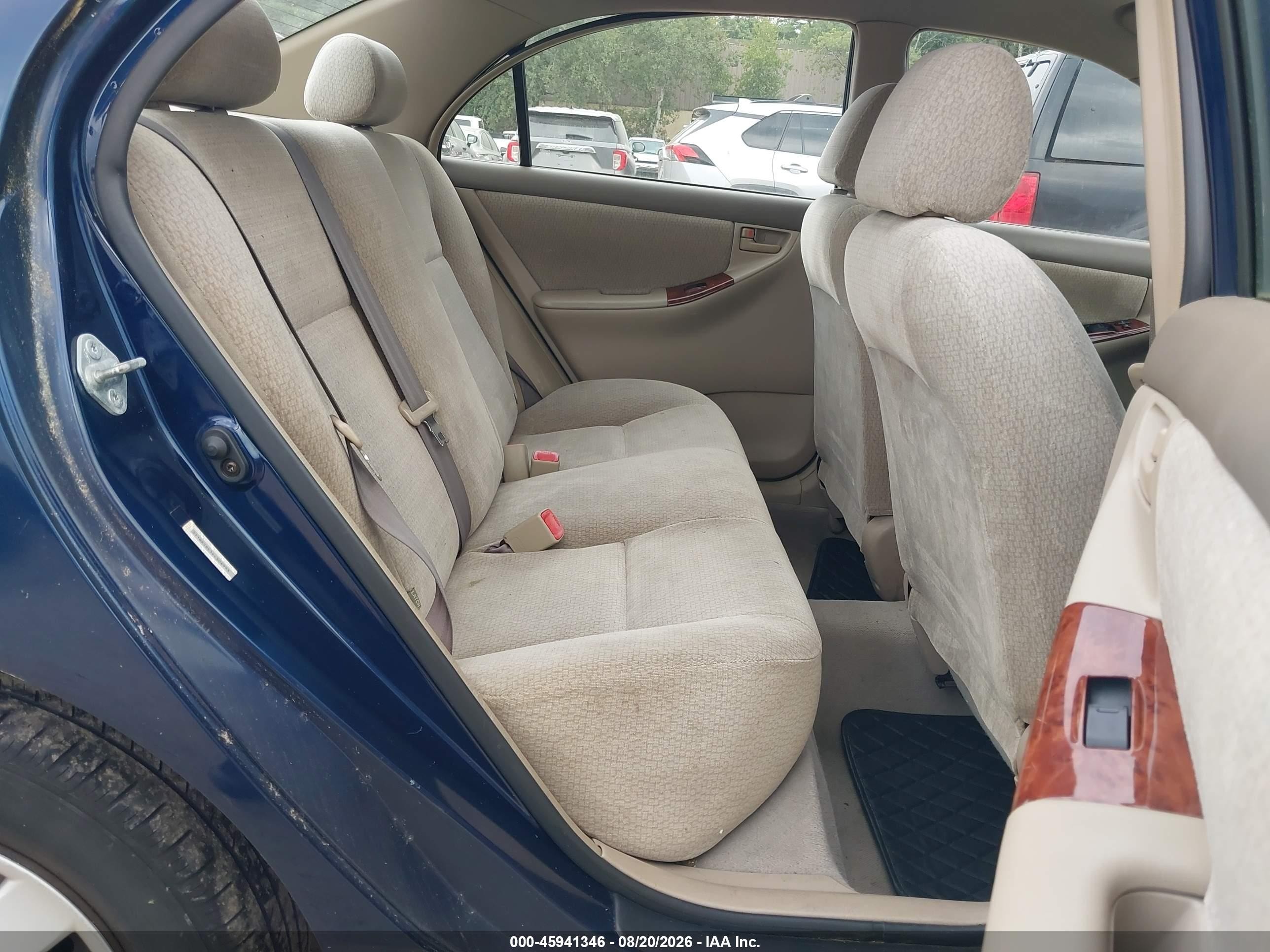 2004 Toyota Corolla Le Blue vin: 2T1BR38E34C306993