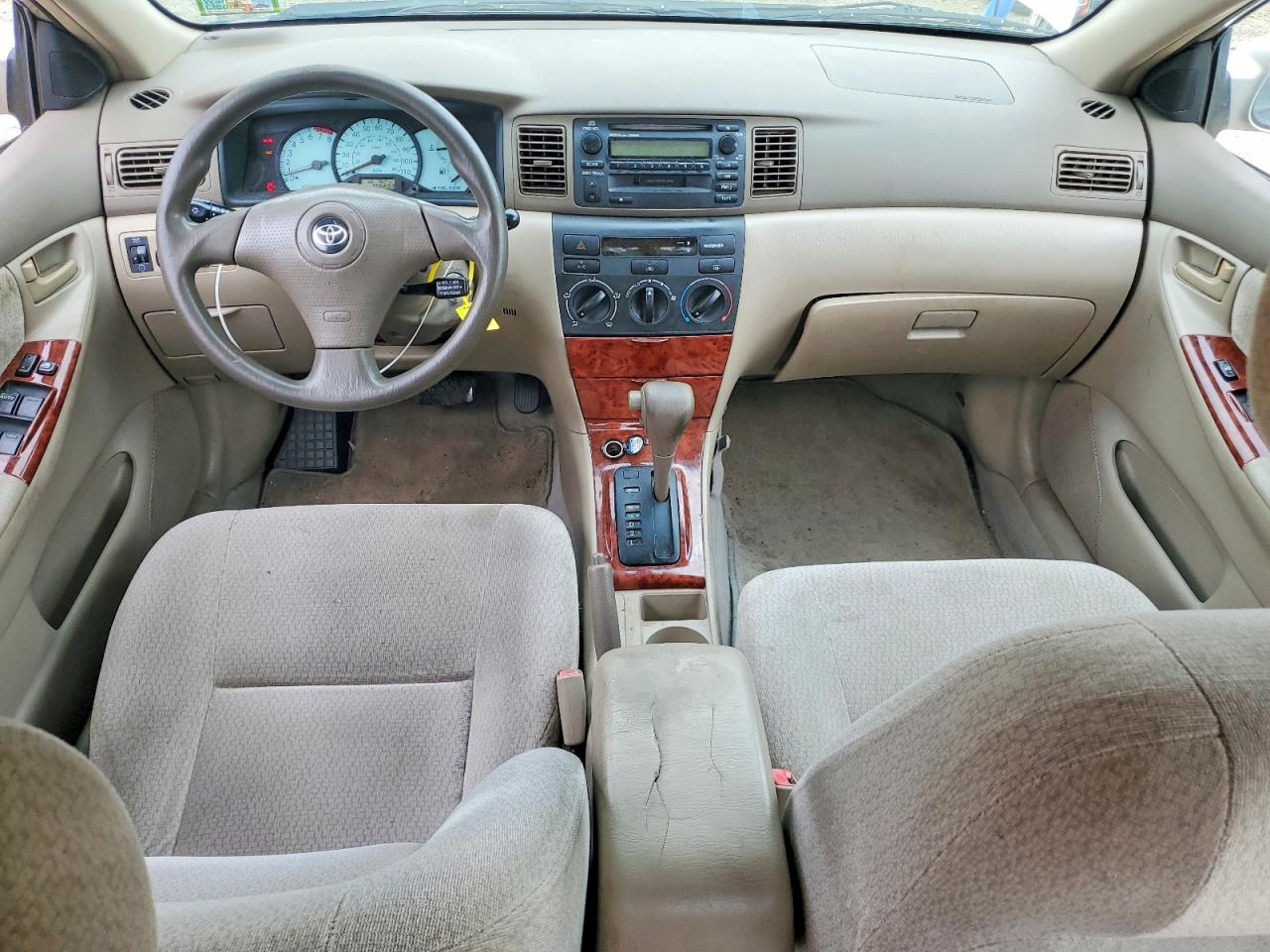 2003 Toyota Corolla Le Silver vin: 2T1BR38E43C150574