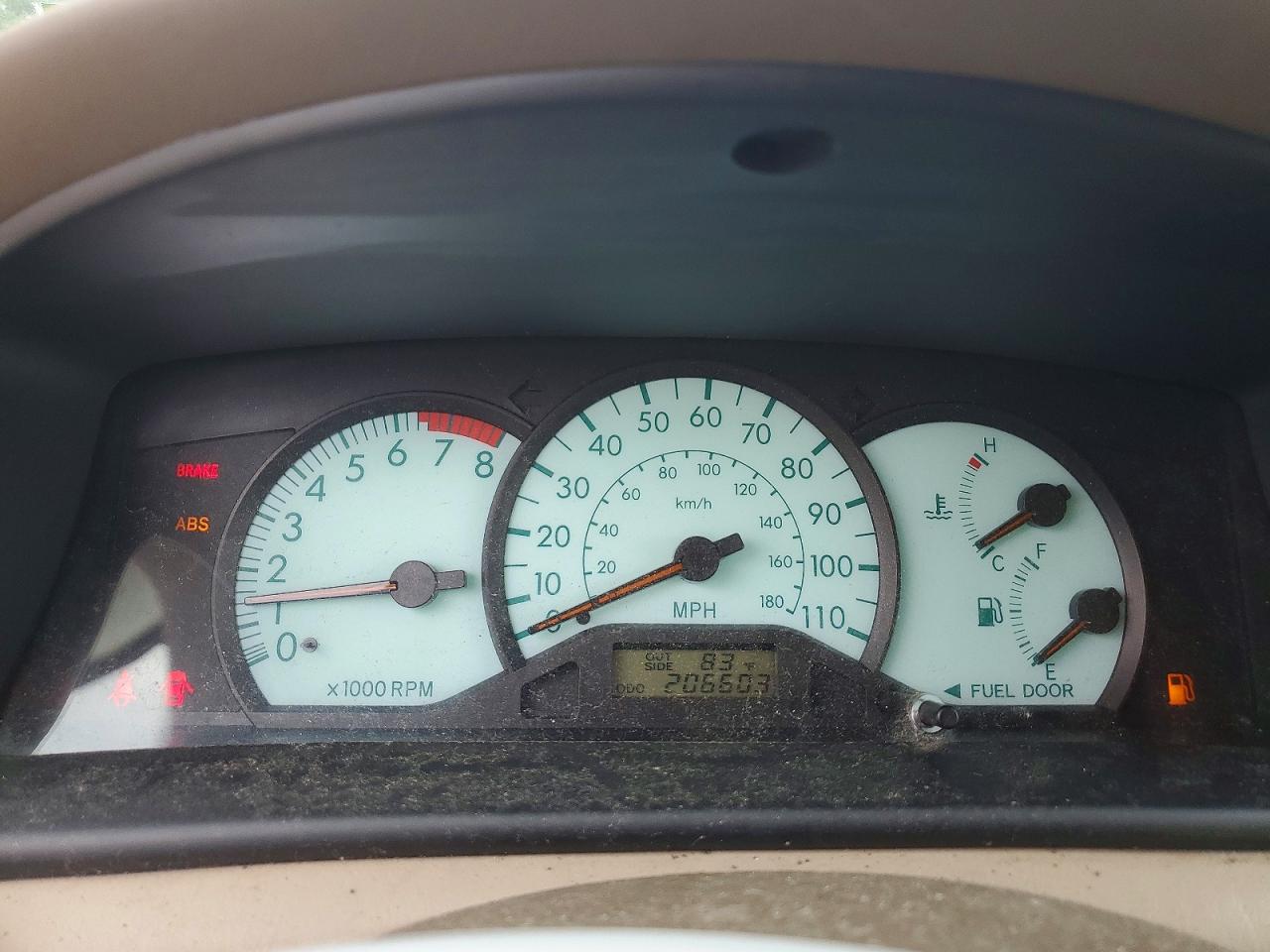 2003 Toyota Corolla Le Silver vin: 2T1BR38E43C150574