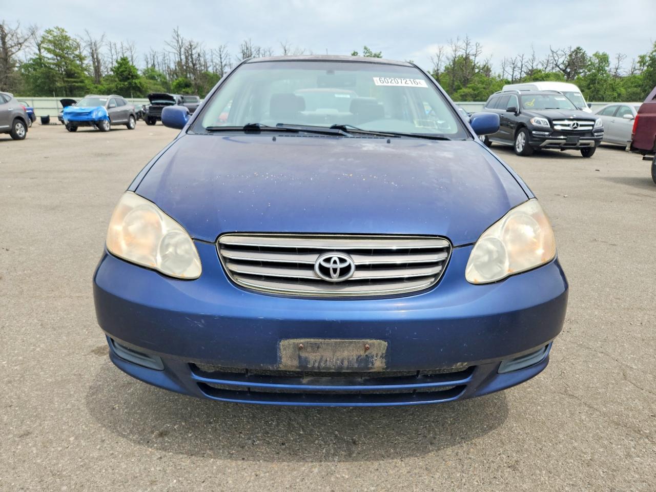 2003 Toyota Corolla Le Blue vin: 2T1BR38E53C137641