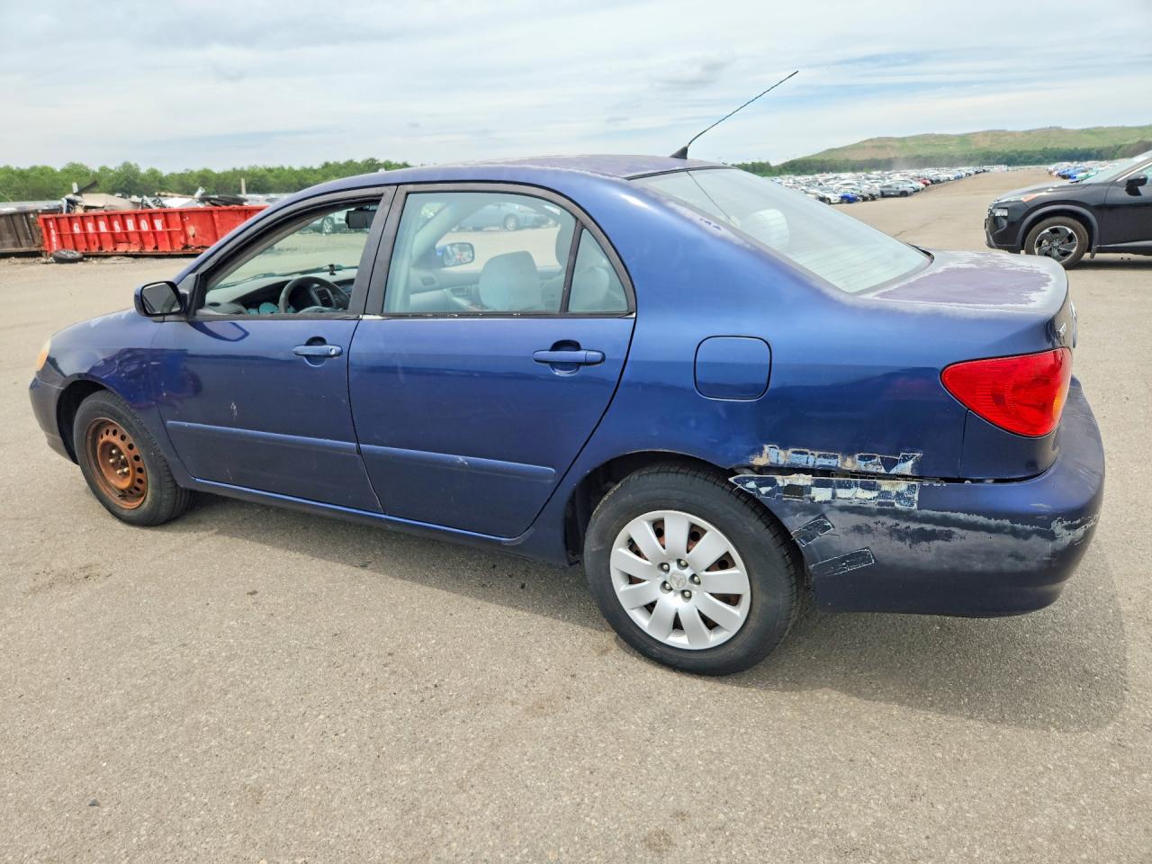 2003 Toyota Corolla Le Blue vin: 2T1BR38E53C137641