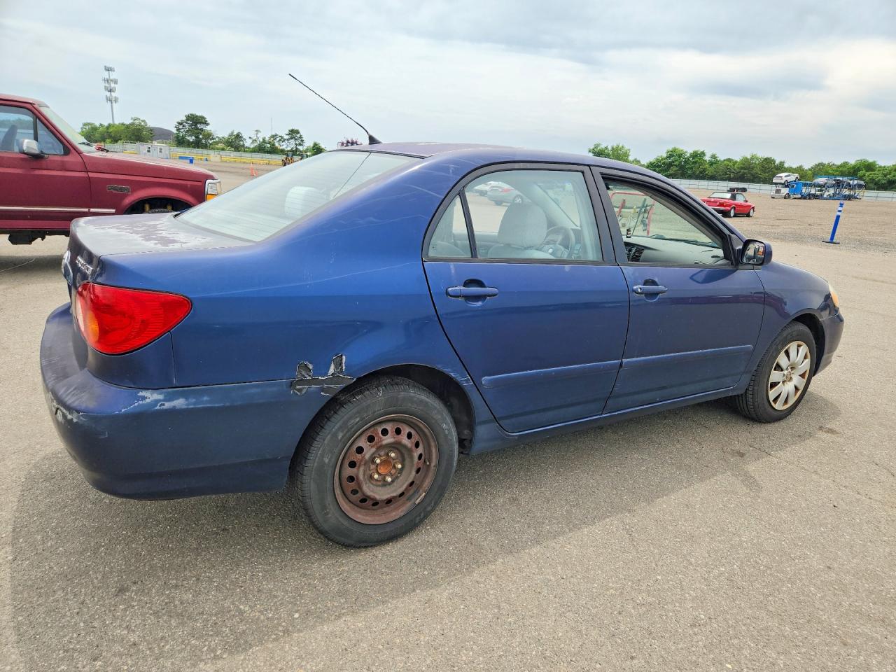 2003 Toyota Corolla Le Blue vin: 2T1BR38E53C137641