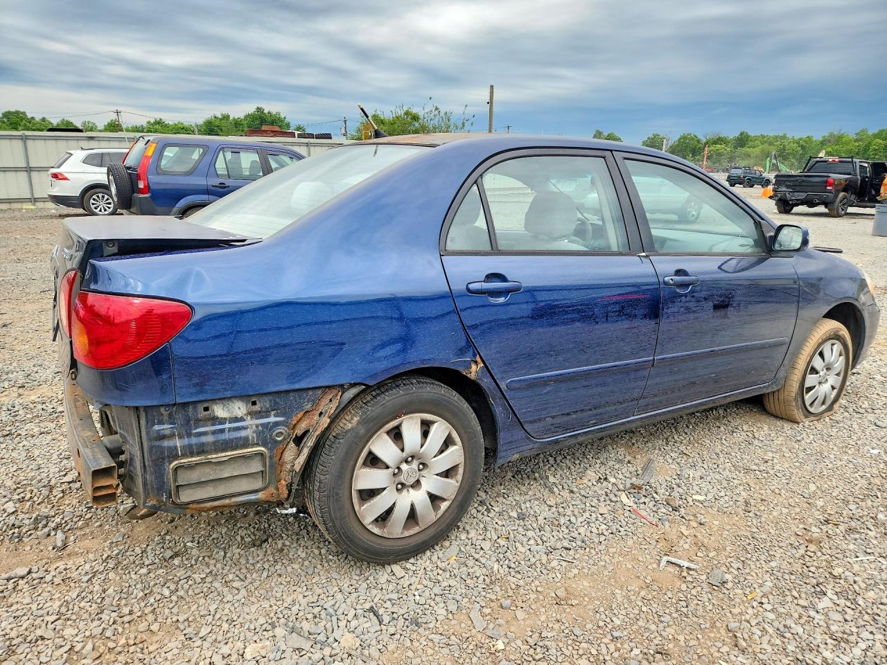 2003 Toyota Corolla Le Blue vin: 2T1BR38E53C151149