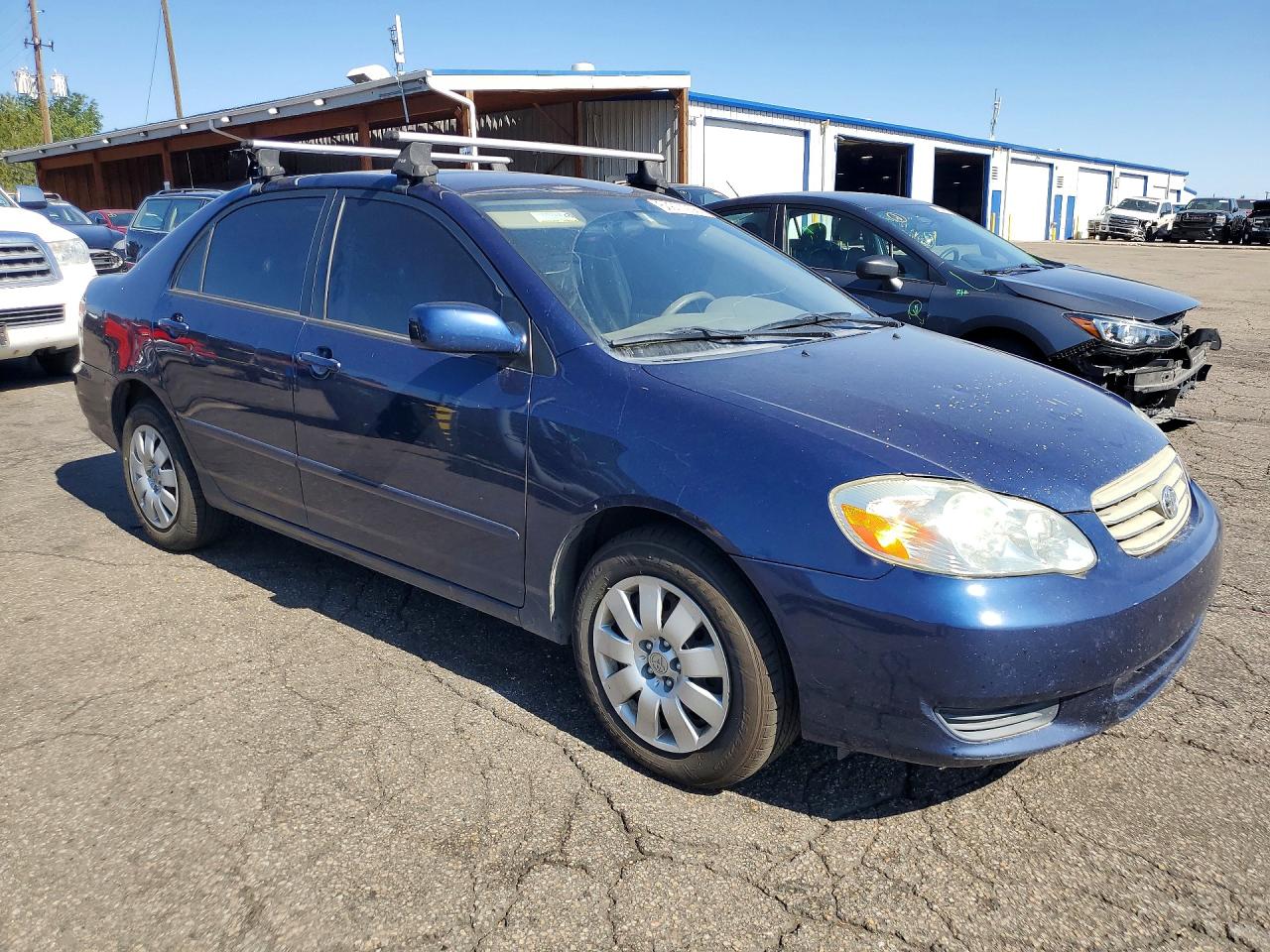 2003 Toyota Corolla Le Blue vin: 2T1BR38E63C003219