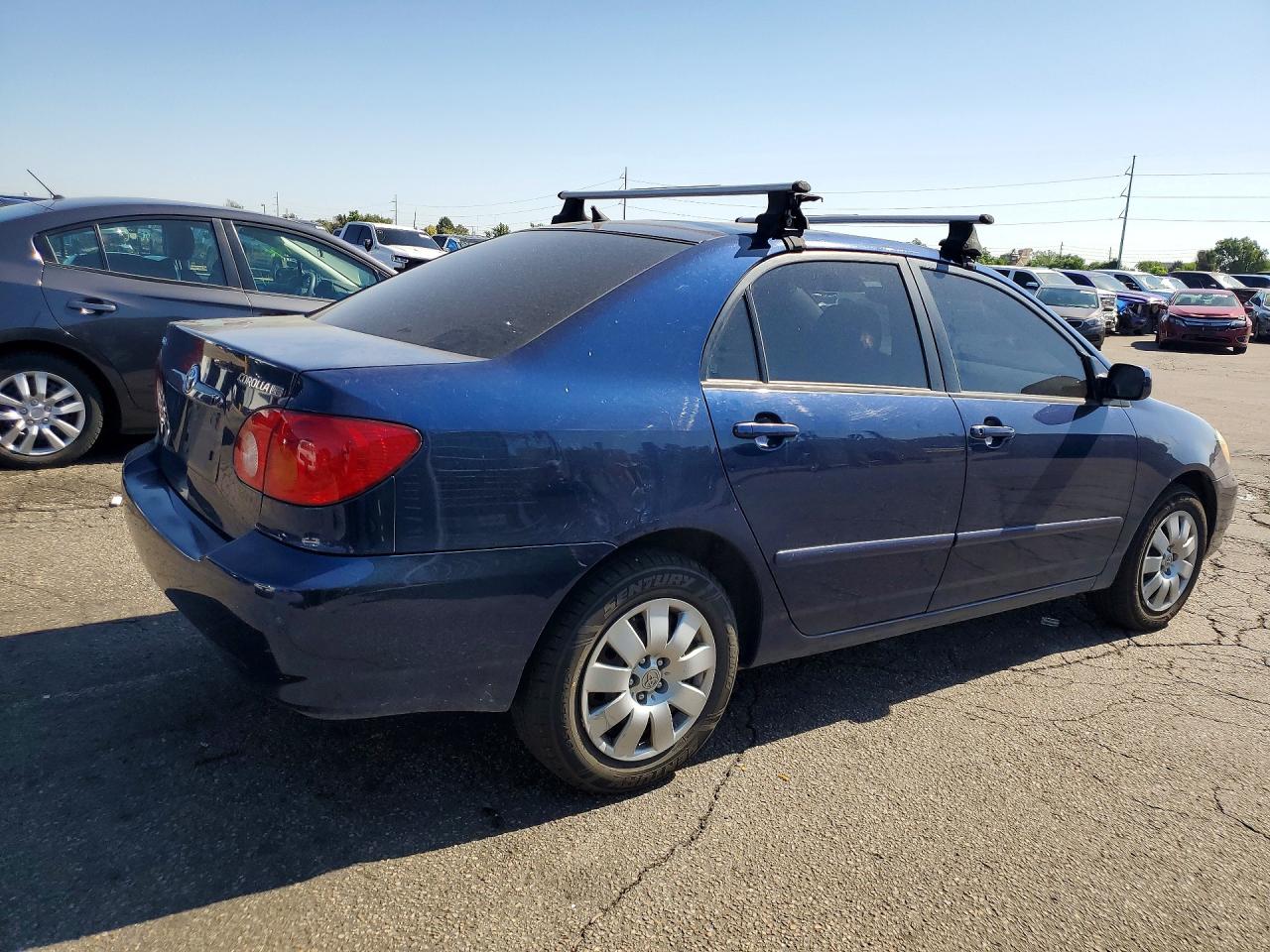 2003 Toyota Corolla Le Blue vin: 2T1BR38E63C003219