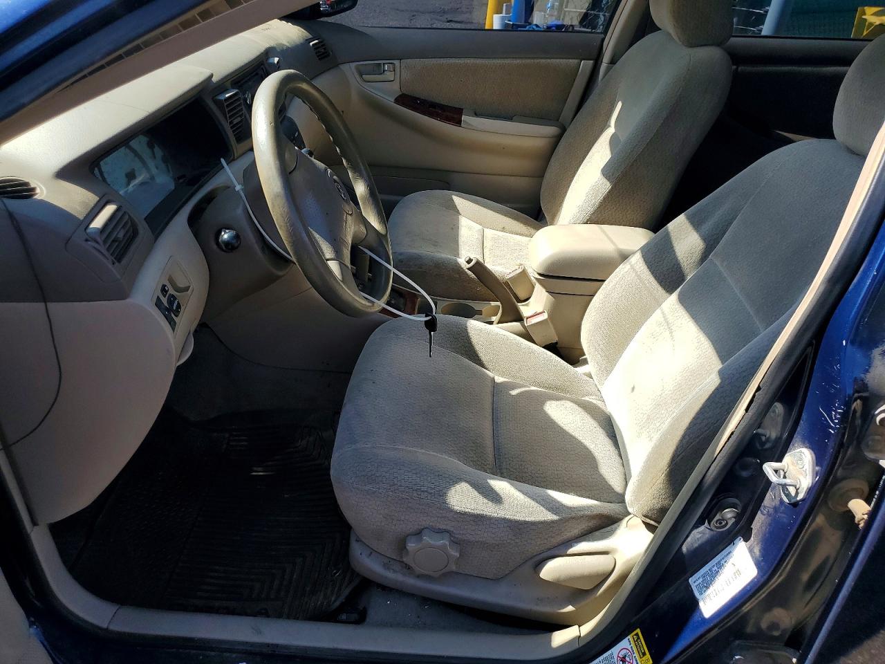 2003 Toyota Corolla Le Blue vin: 2T1BR38E63C003219