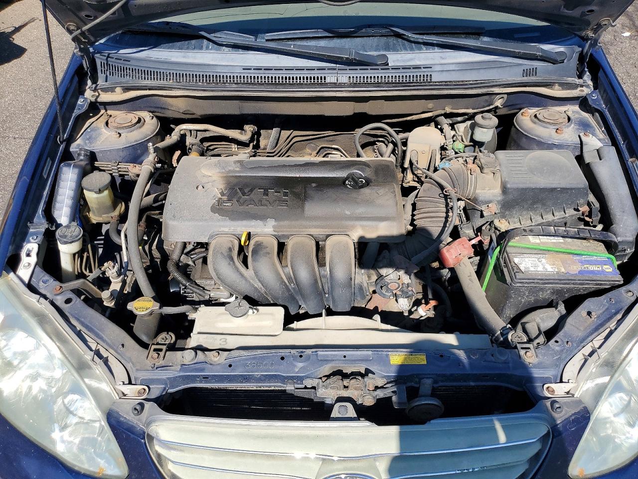 2003 Toyota Corolla Le Blue vin: 2T1BR38E63C003219