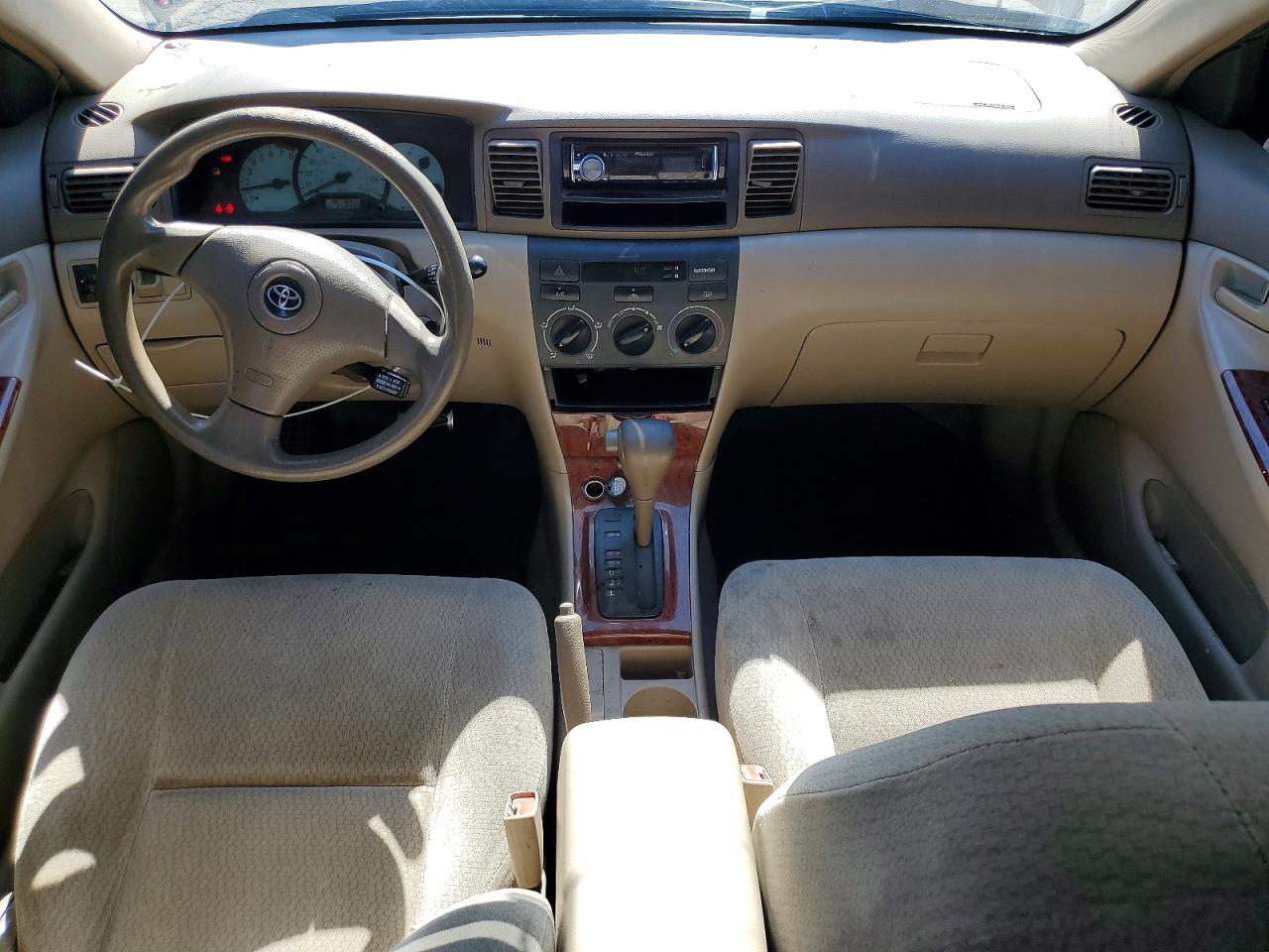 2003 Toyota Corolla Le Blue vin: 2T1BR38E63C003219