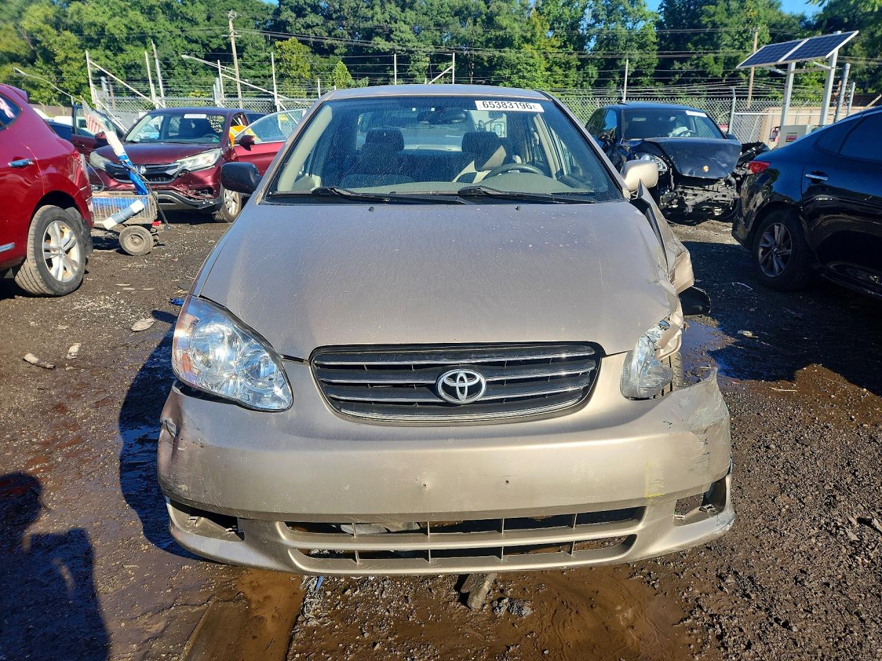 2004 Toyota Corolla Le Золотой vin: 2T1BR38E64C199017