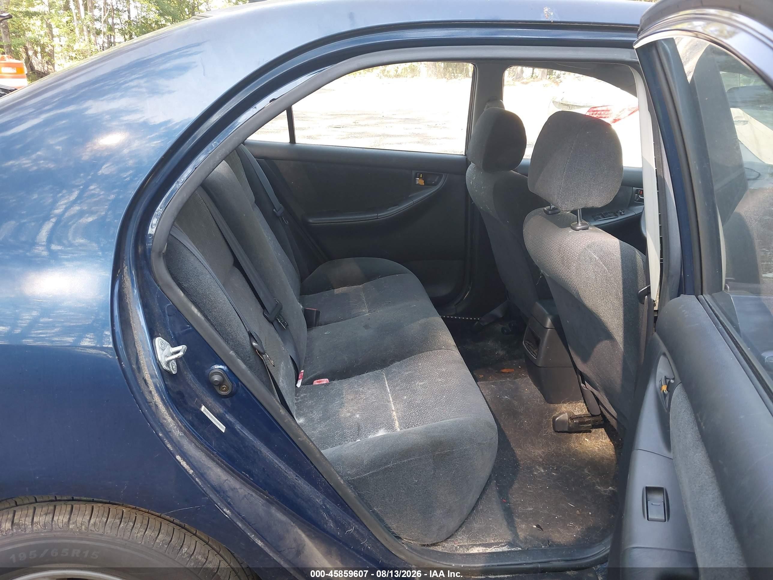 2004 Toyota Corolla S Blue vin: 2T1BR38E64C286111