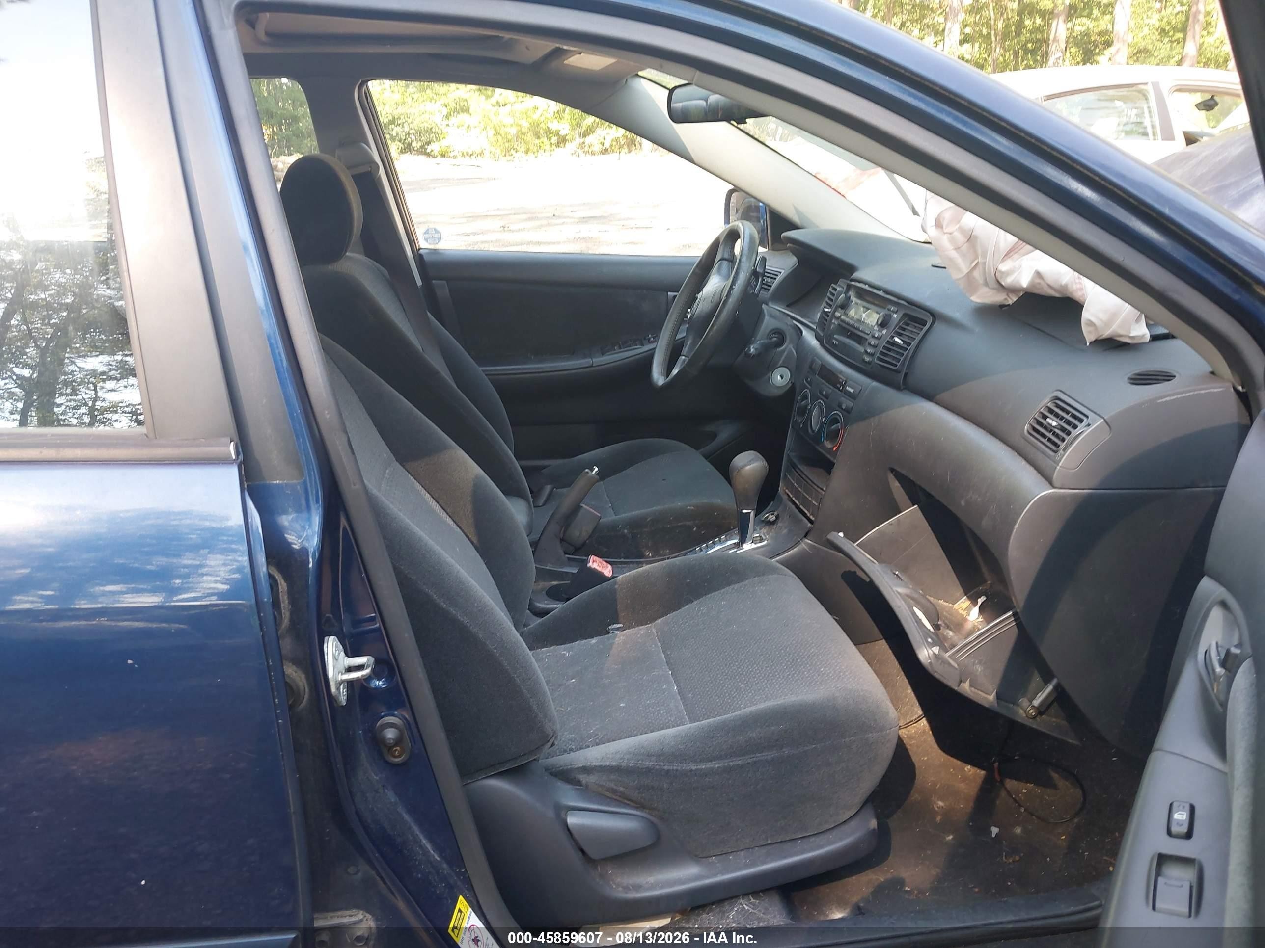 2004 Toyota Corolla S Blue vin: 2T1BR38E64C286111