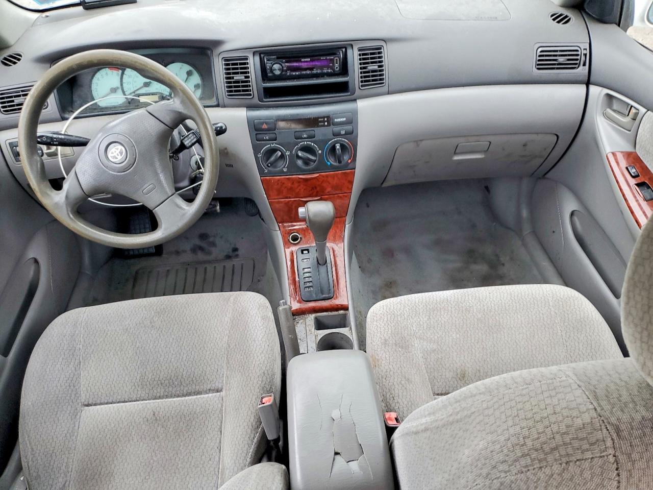 2003 Toyota Corolla Le White vin: 2T1BR38E93C148884
