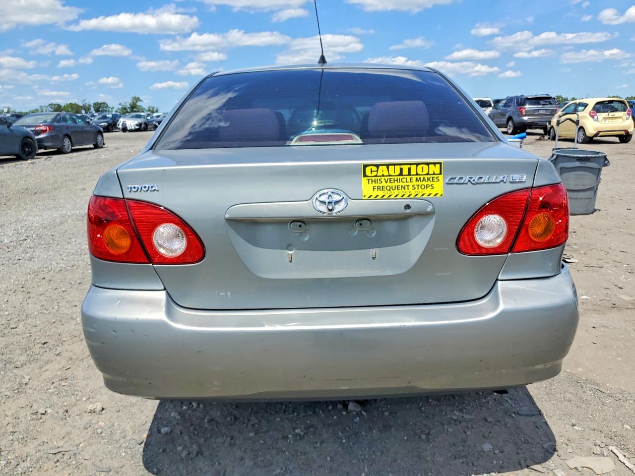 2004 Toyota Corolla Le Silver vin: 2T1BR38EX4C179370
