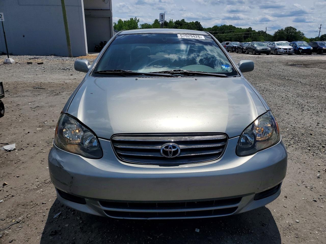 2004 Toyota Corolla Le Silver vin: 2T1BR38EX4C179370