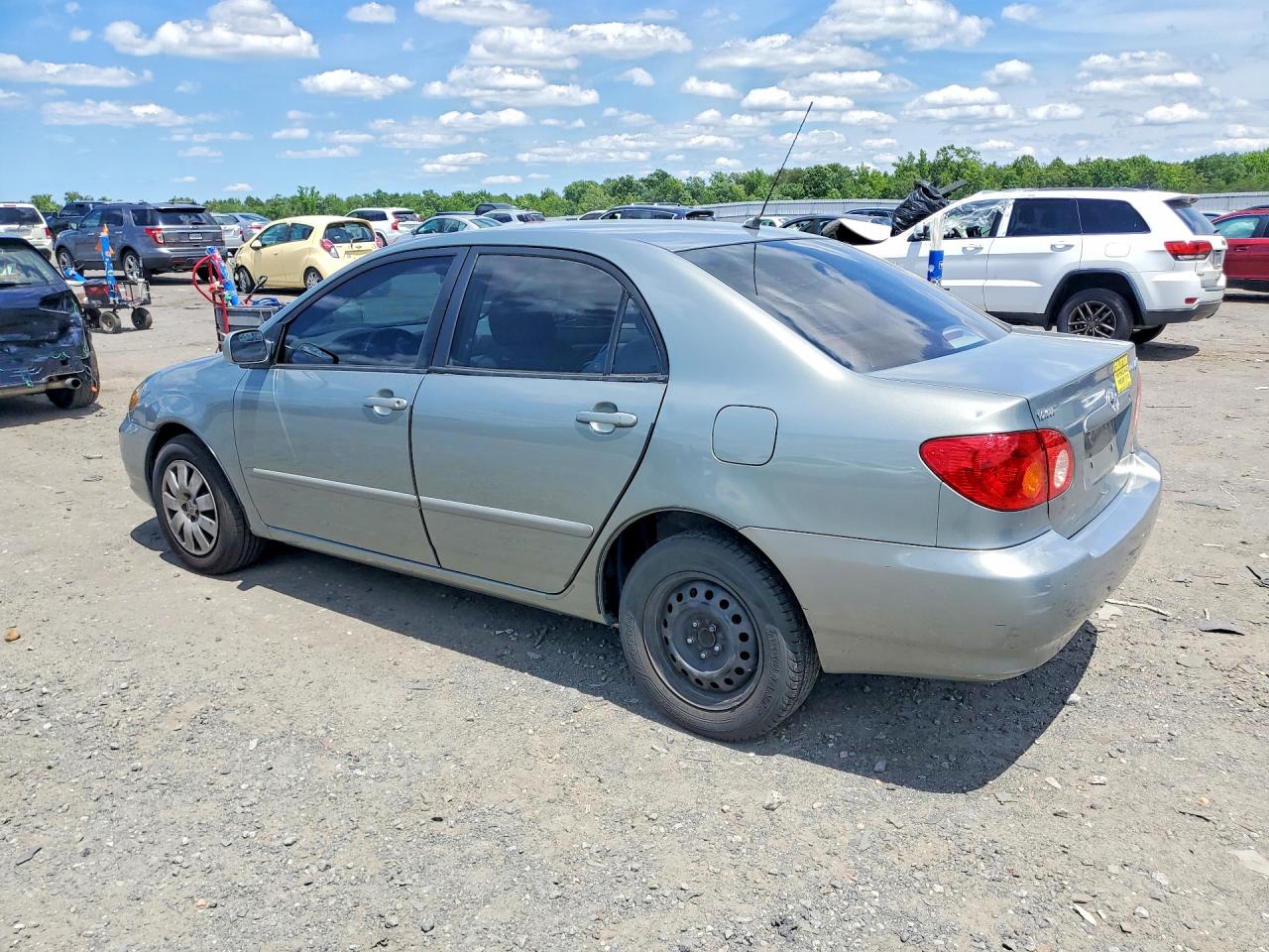 2004 Toyota Corolla Le Silver vin: 2T1BR38EX4C179370