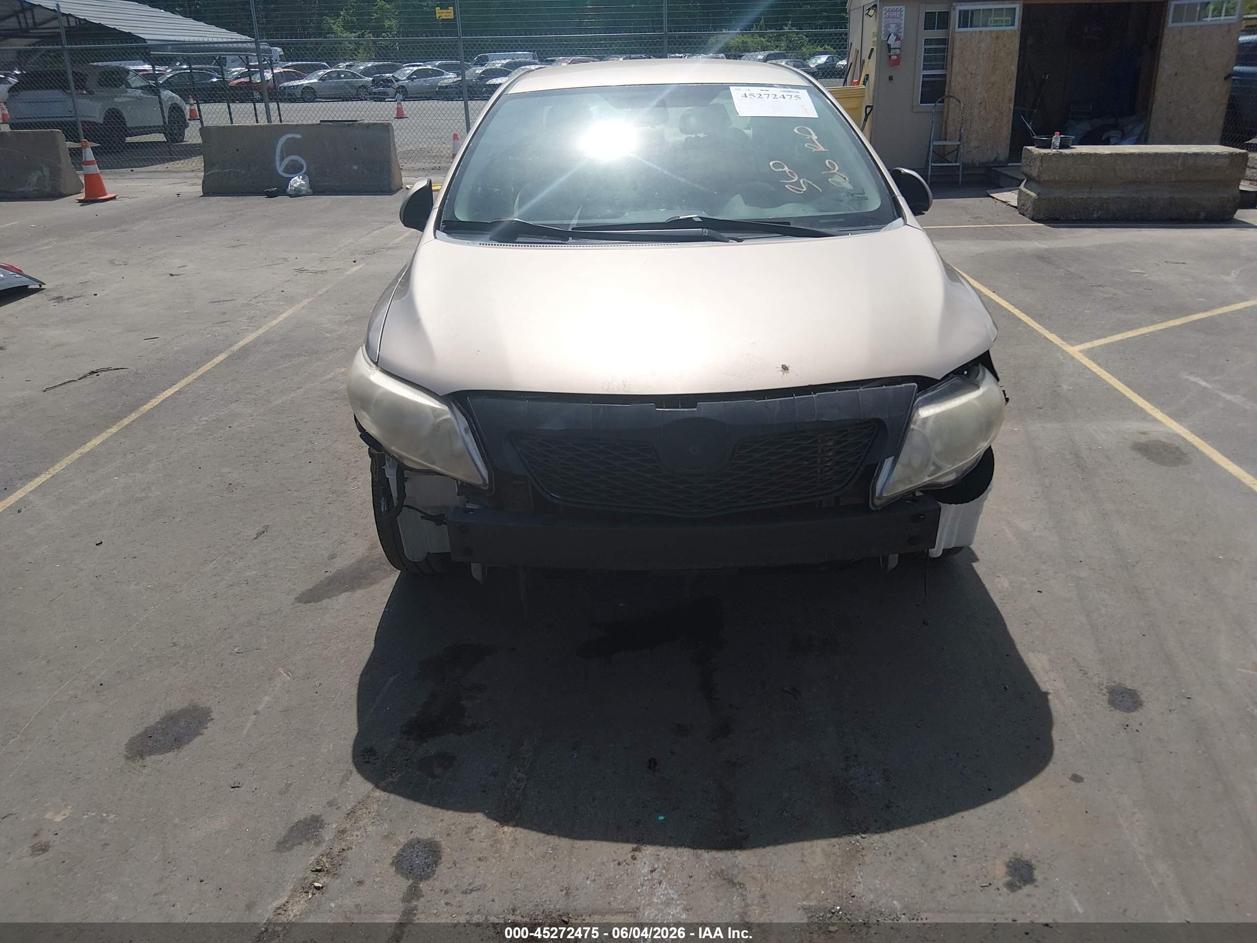 2009 Toyota Corolla Le Gold vin: 2T1BU40E09C029940