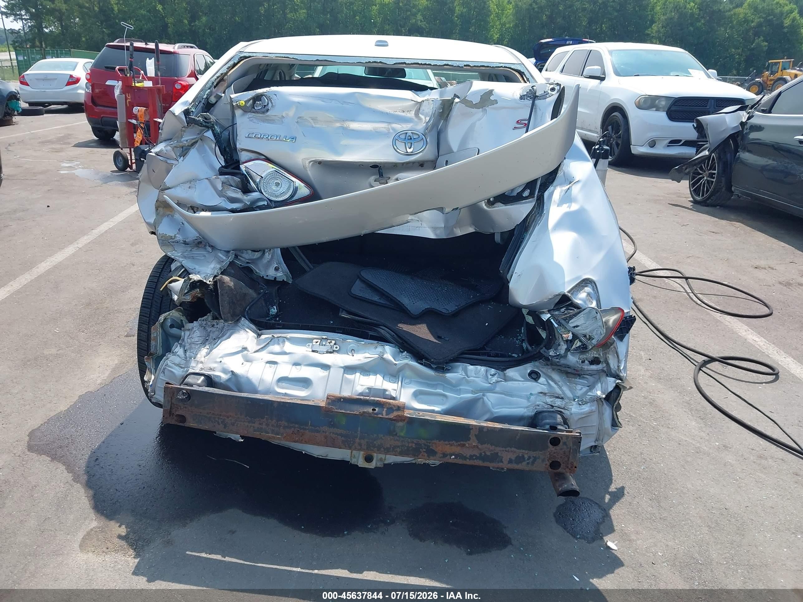 2009 Toyota Corolla S Серый vin: 2T1BU40E09C062517