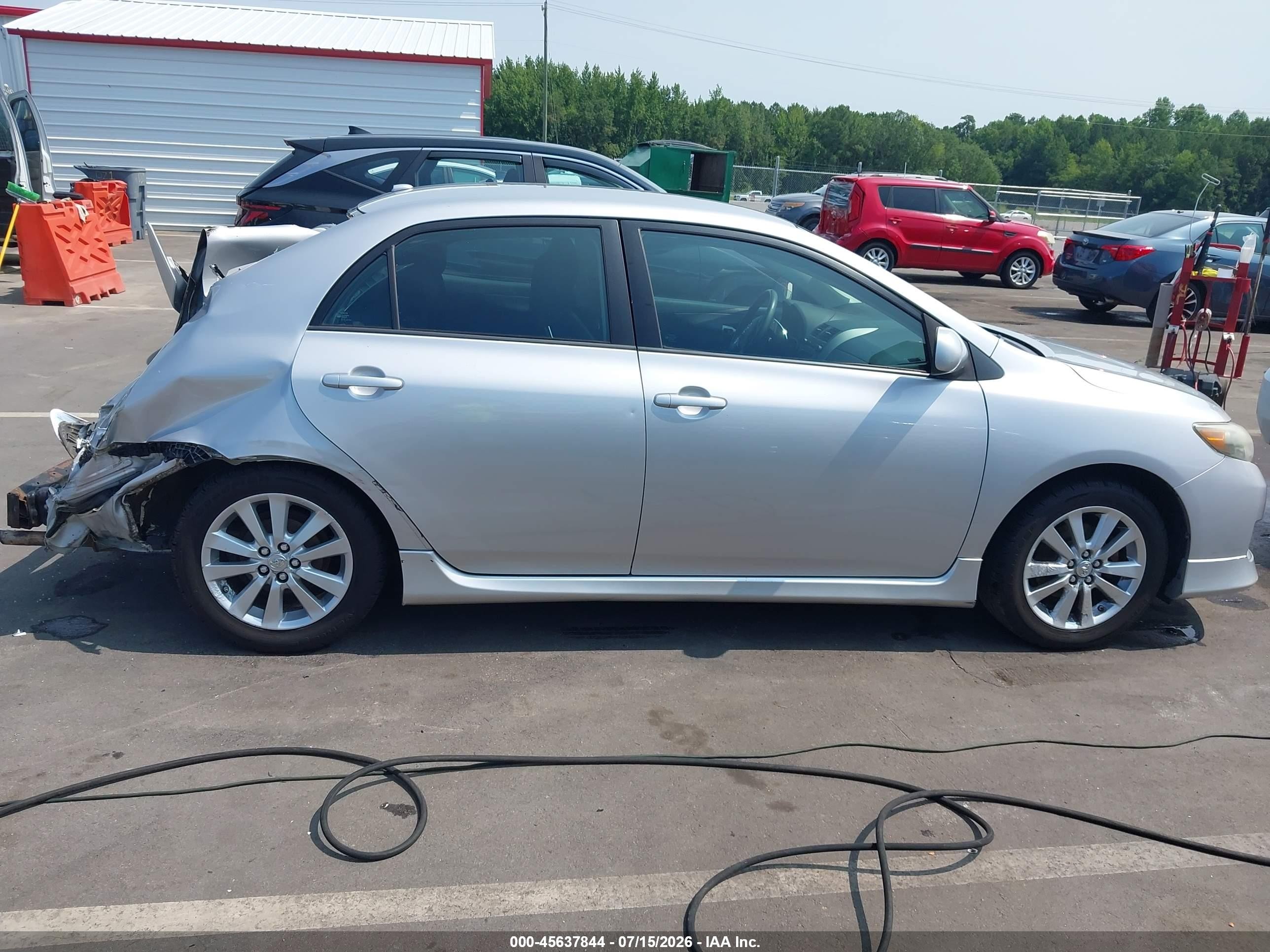 2009 Toyota Corolla S Серый vin: 2T1BU40E09C062517
