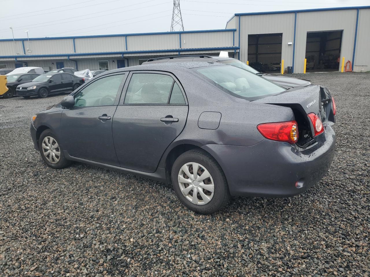 2009 Toyota Corolla Le Gray vin: 2T1BU40E09C105642