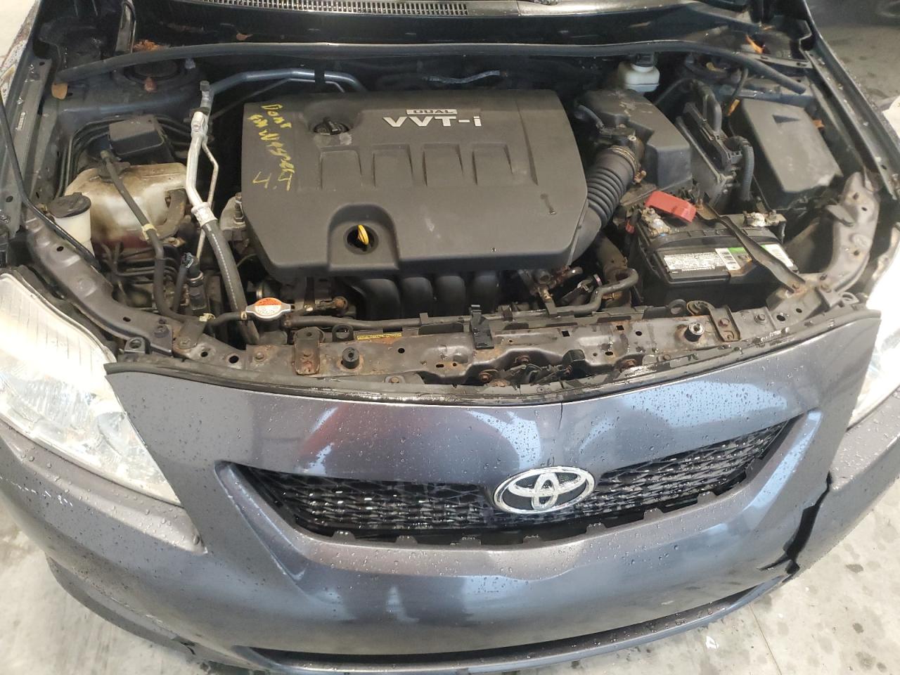 2009 Toyota Corolla Le Gray vin: 2T1BU40E09C105642
