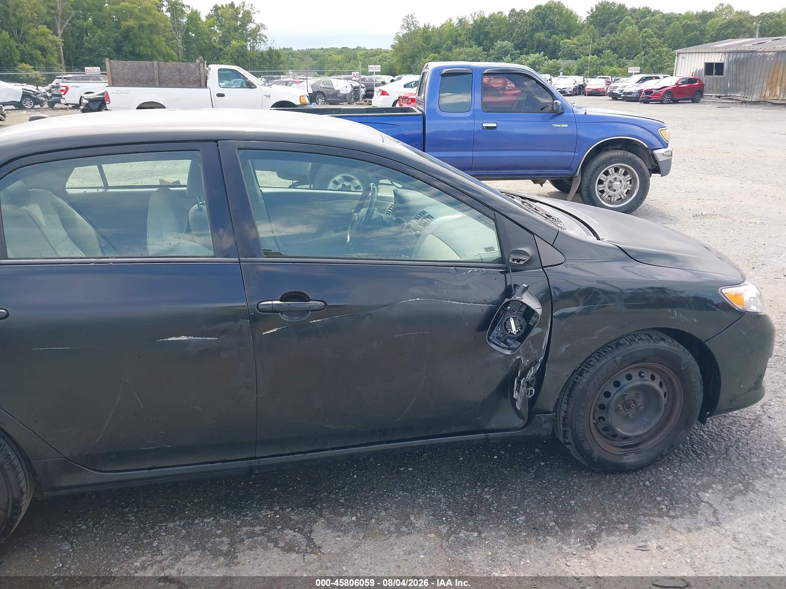 2009 Toyota Corolla Le Black vin: 2T1BU40E09C118293