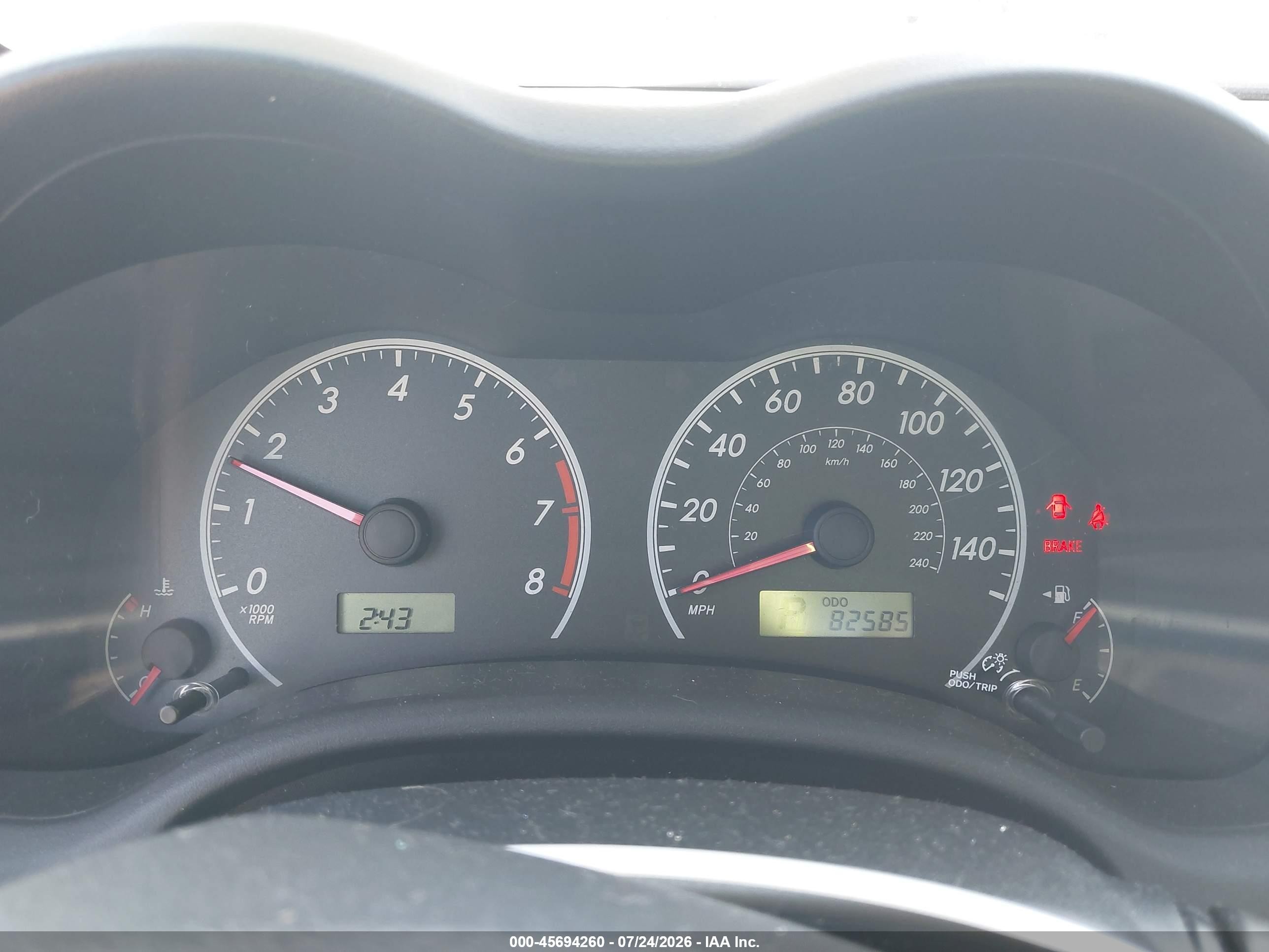 2009 Toyota Corolla S Red vin: 2T1BU40E09C118939