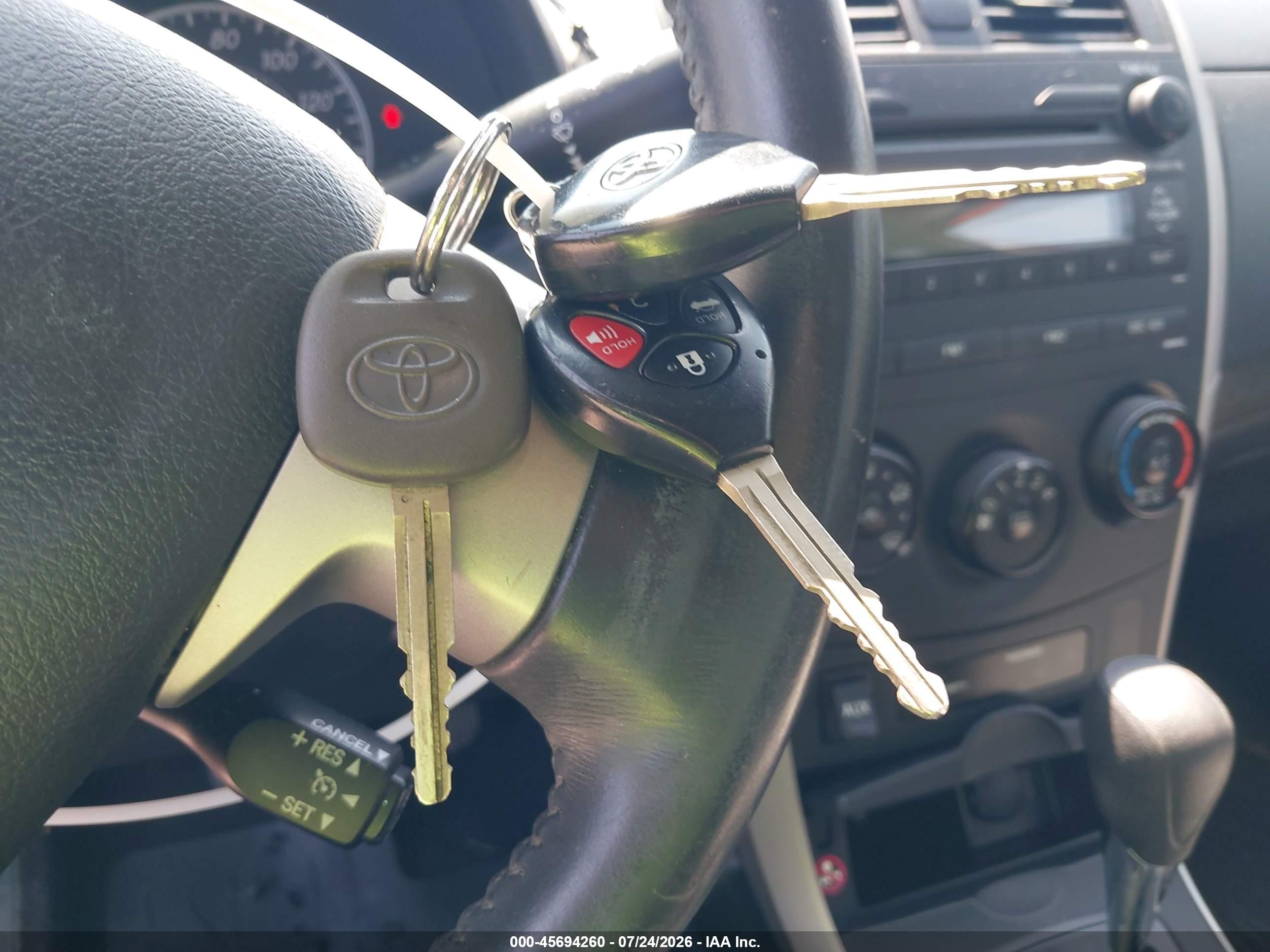 2009 Toyota Corolla S Red vin: 2T1BU40E09C118939